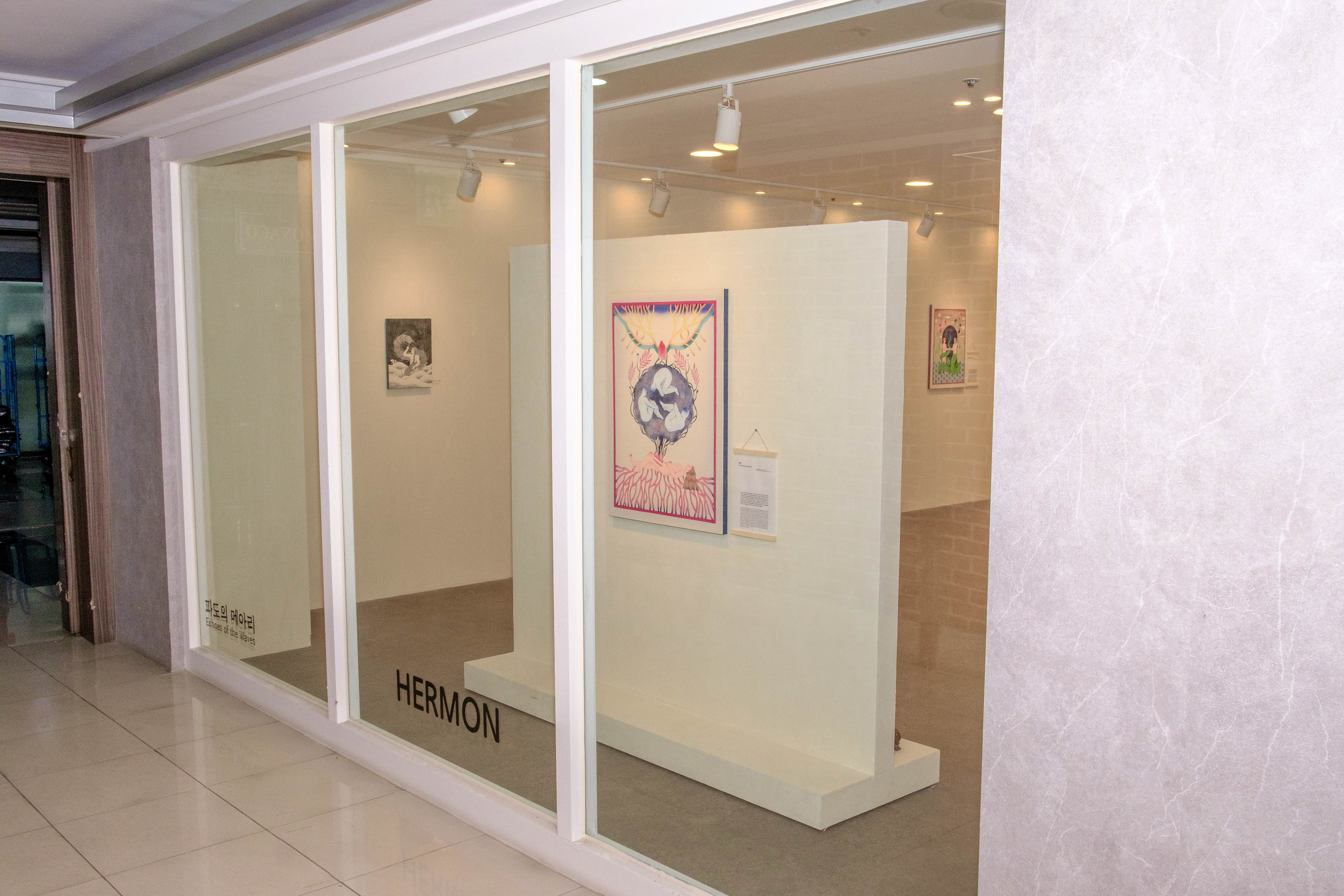 The Miraculous Medicine, Bunchae on Mulberry paper, 66 x 89.5 cm, 2025