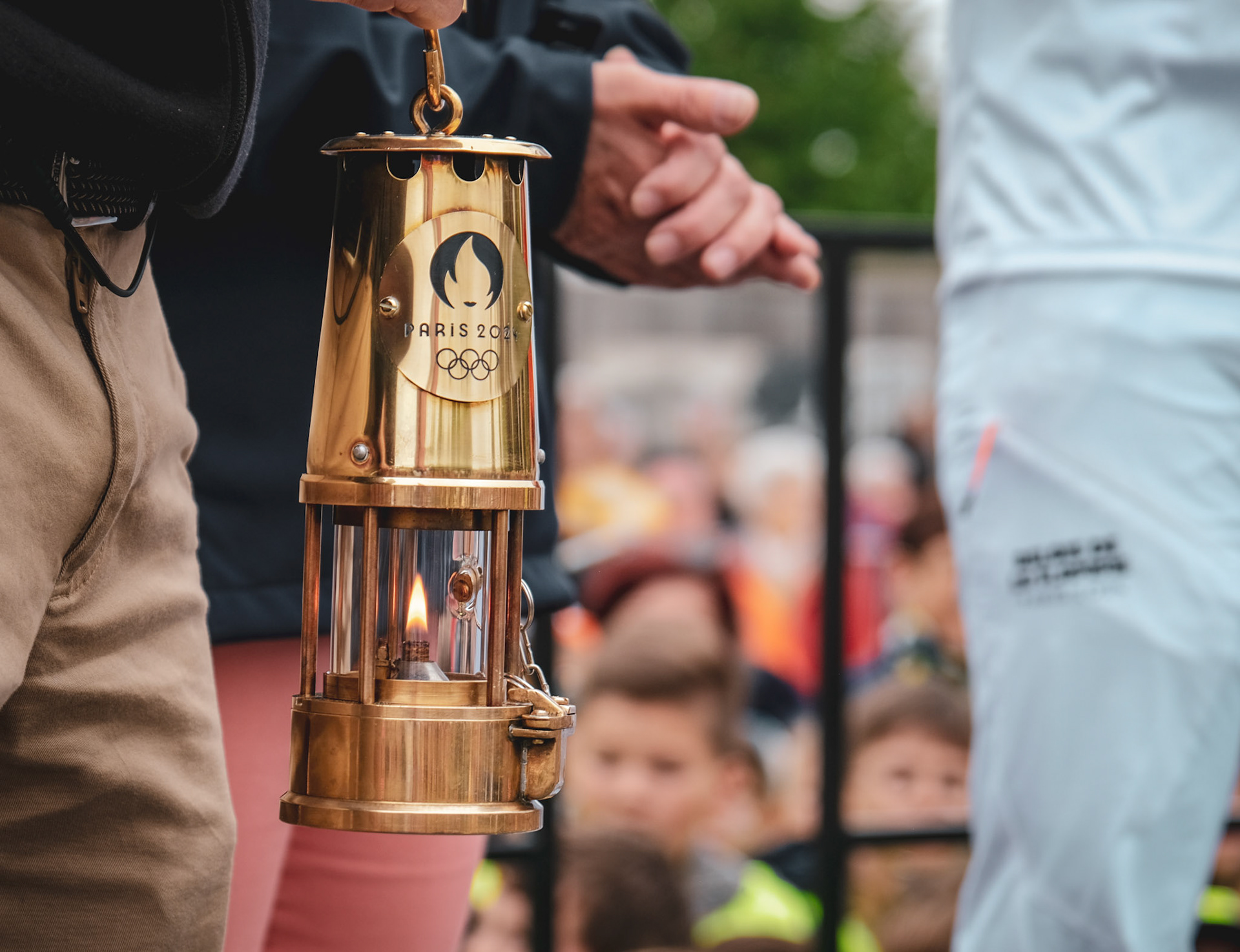 Flamme Olympique (Baugé-en-Anjou, France)