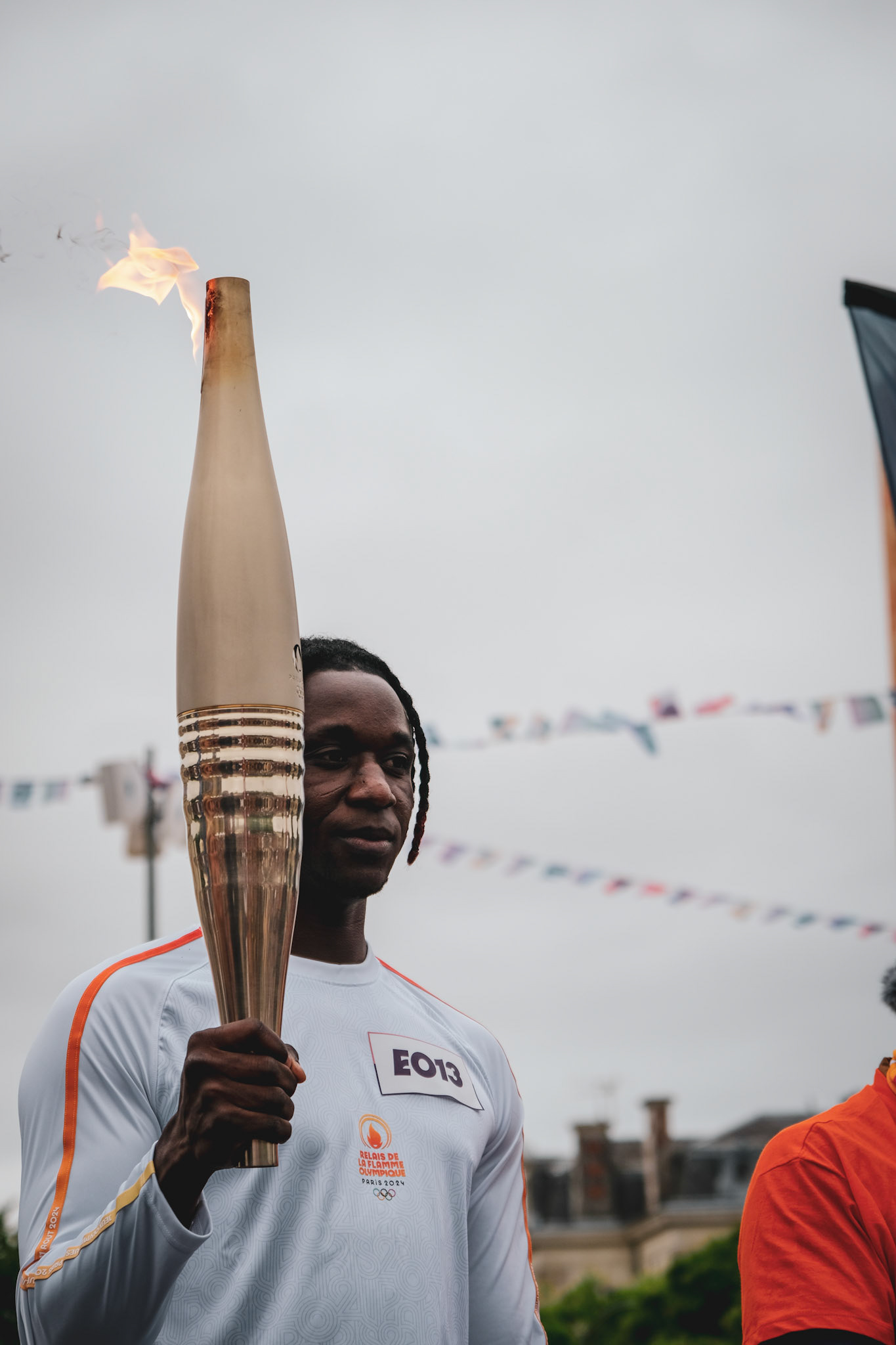 Flamme Olympique (Baugé-en-Anjou, France)