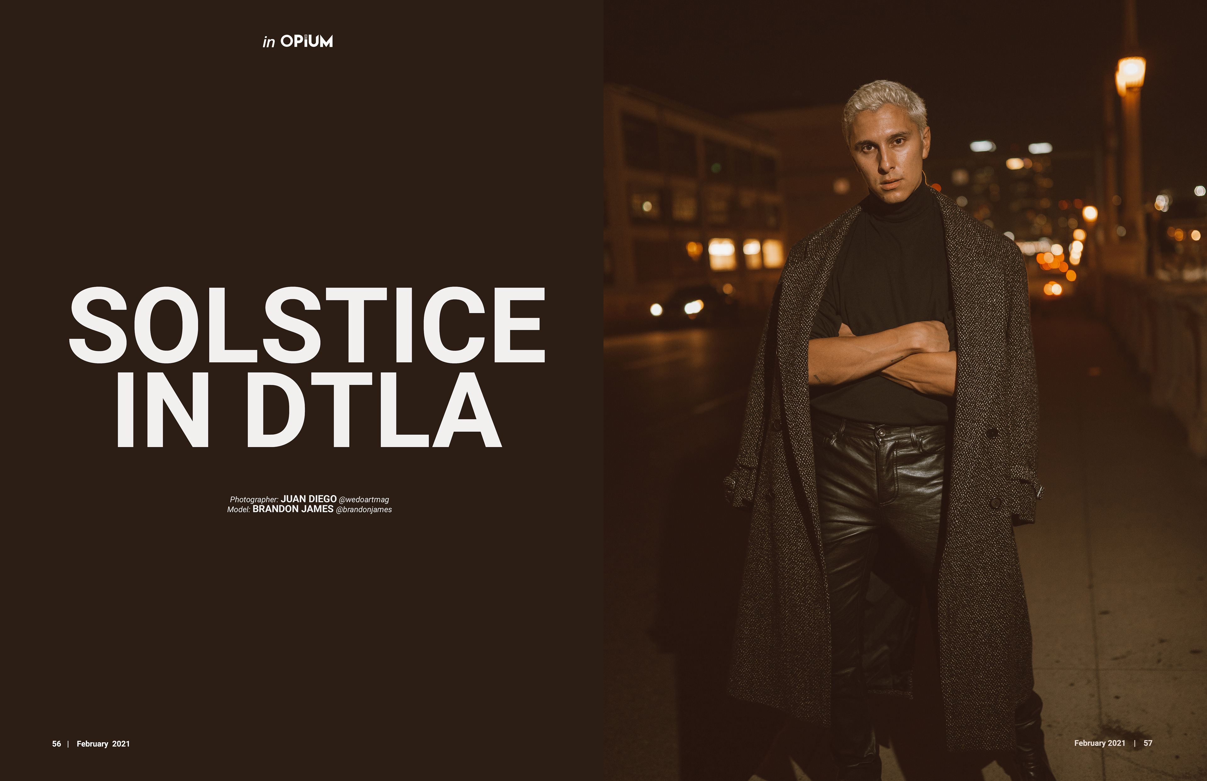 SOLSTICE IN DTLA Published by OPHIUM MAGAZINE 2021