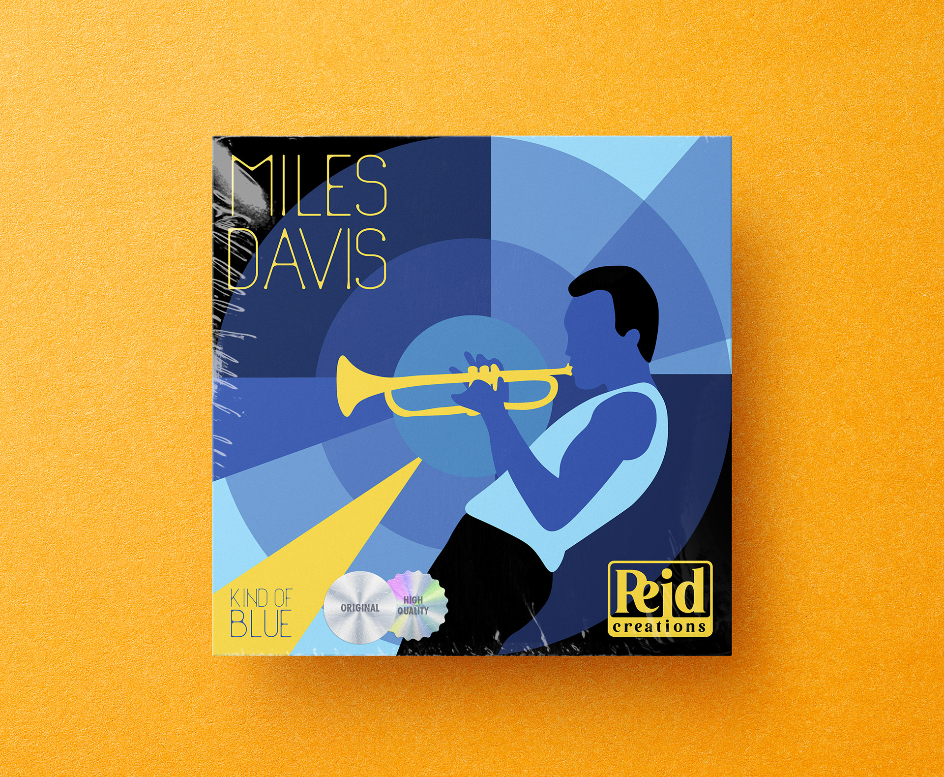 Ian Reid, Reid Creations, Fort Collins Graphic Design, Graphic Designer Colorado, Design Services, Reid Creations LLC, Logo Design, Welcome, Fort Collins, Colorado, Ian Reid Design, Ian Reid Graphic Design, Colorado Graphic Design, Loveland Graphic Design, Music, Ian Reid Creations, Ian Read Ian Read Creations, Freelance Design, Freelance Graphic Designer, ireidcreations, ireidcreations.com, reidcreations.com readcreations.com, package design, Miles Davis, kind of blue, record cover, mock up, CD booklet, music