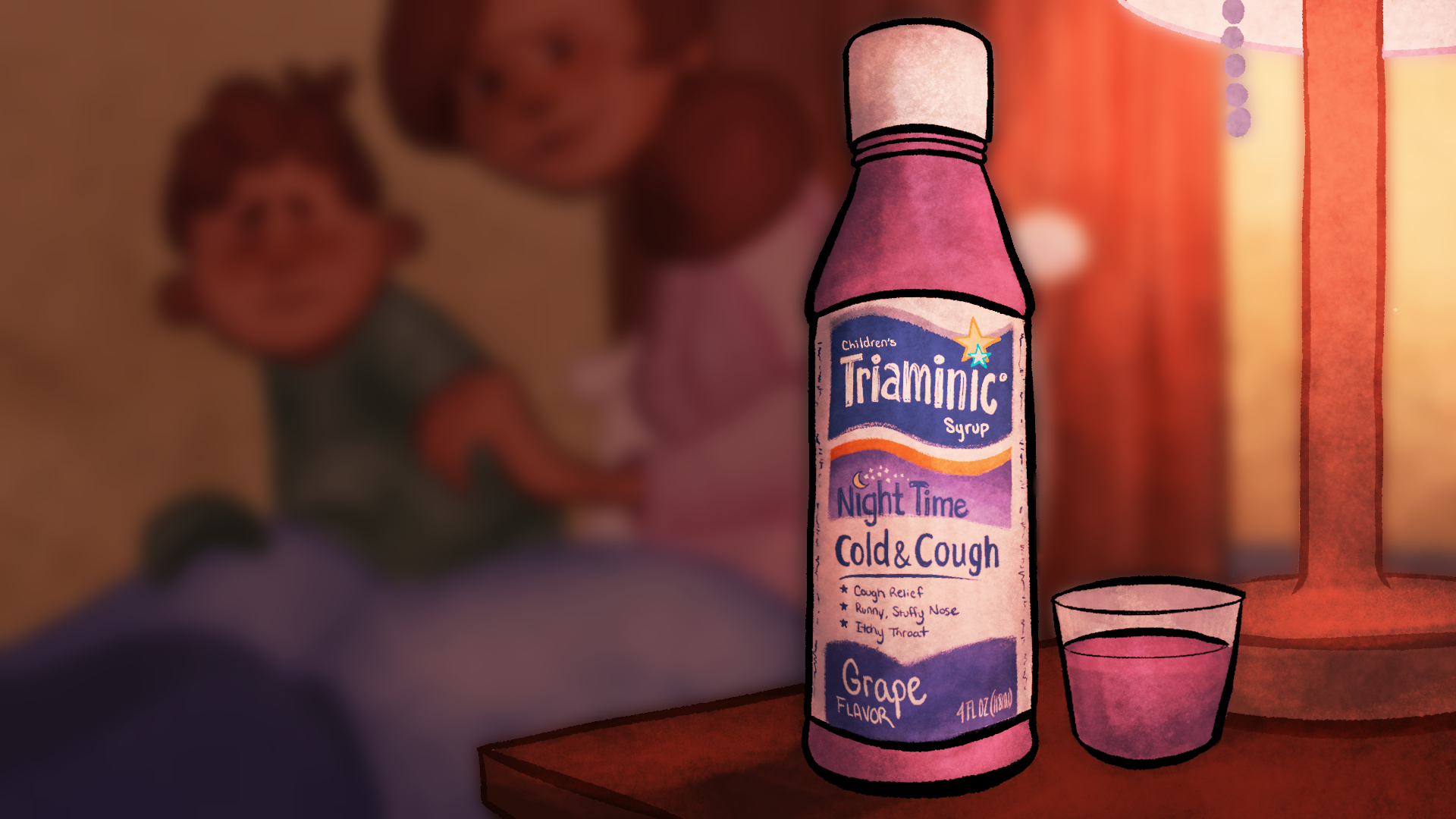 This background had to feature the product very visibly!