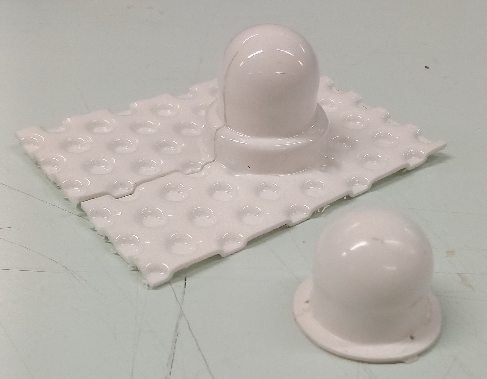 Test 1 - component 1 & 2 ( post-vacform)