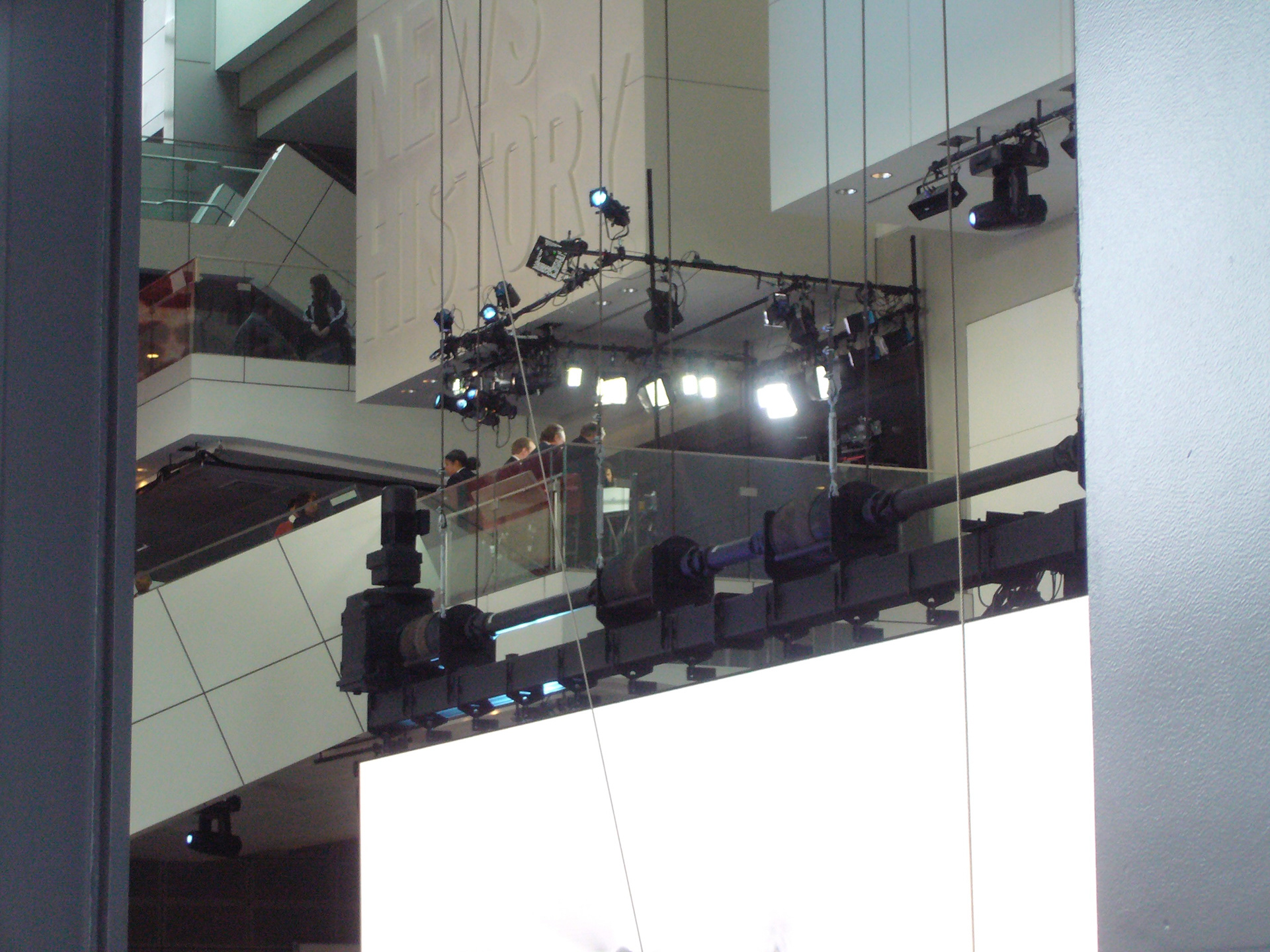 Live news coverage continues from the Newseum
