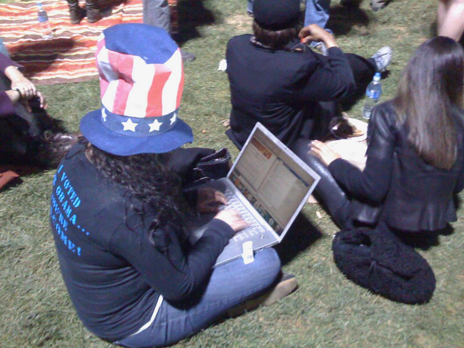 A blogger writes her story as the live events unfolded.