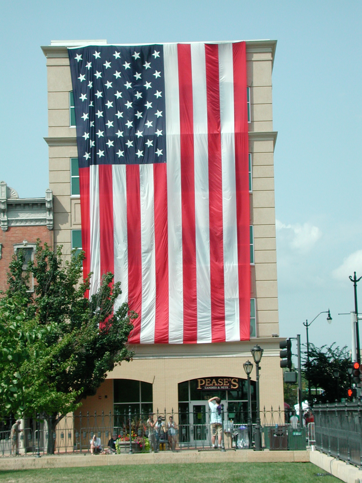 The flag of the United States of America