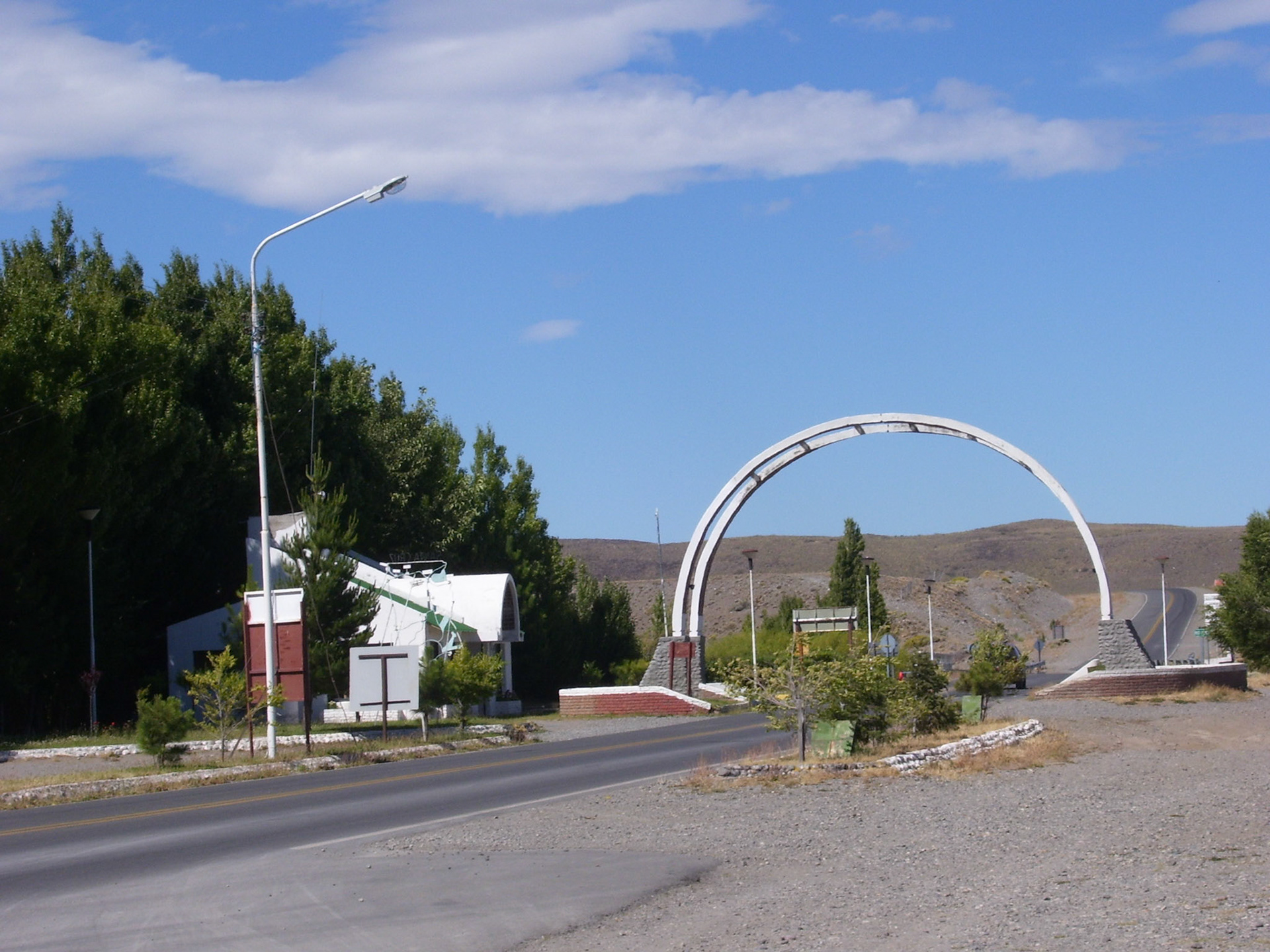 Entrada a Perito Moreno, Provincia de Santa Cruz