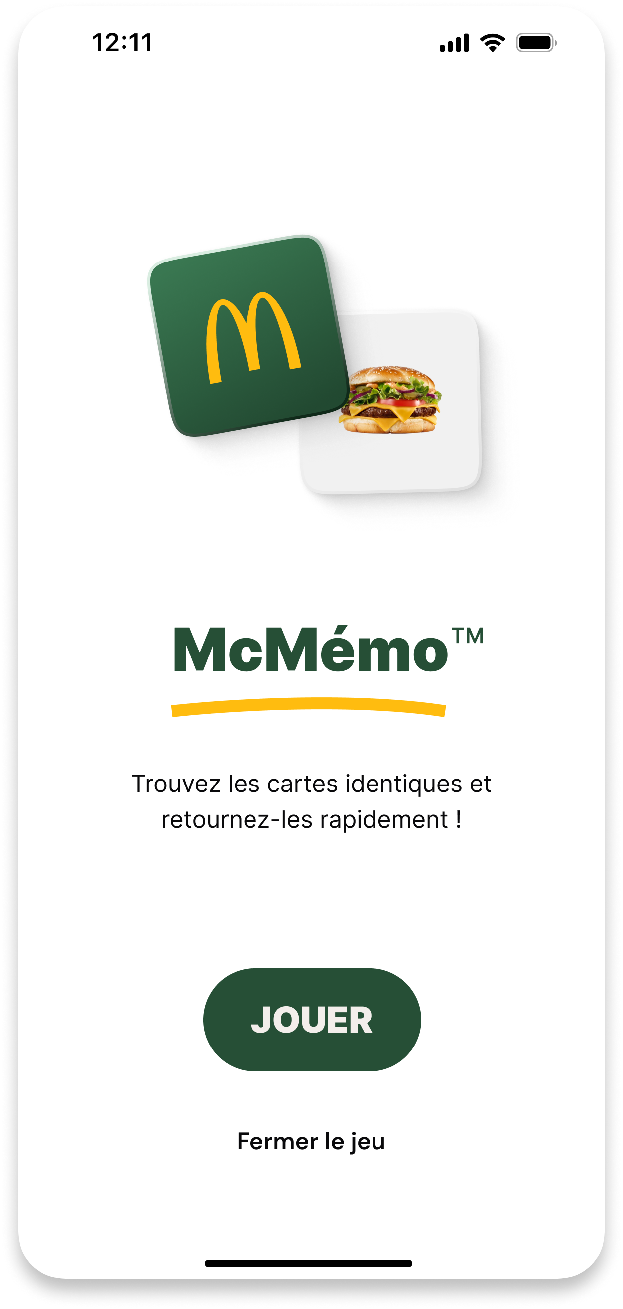Homepage McMémo