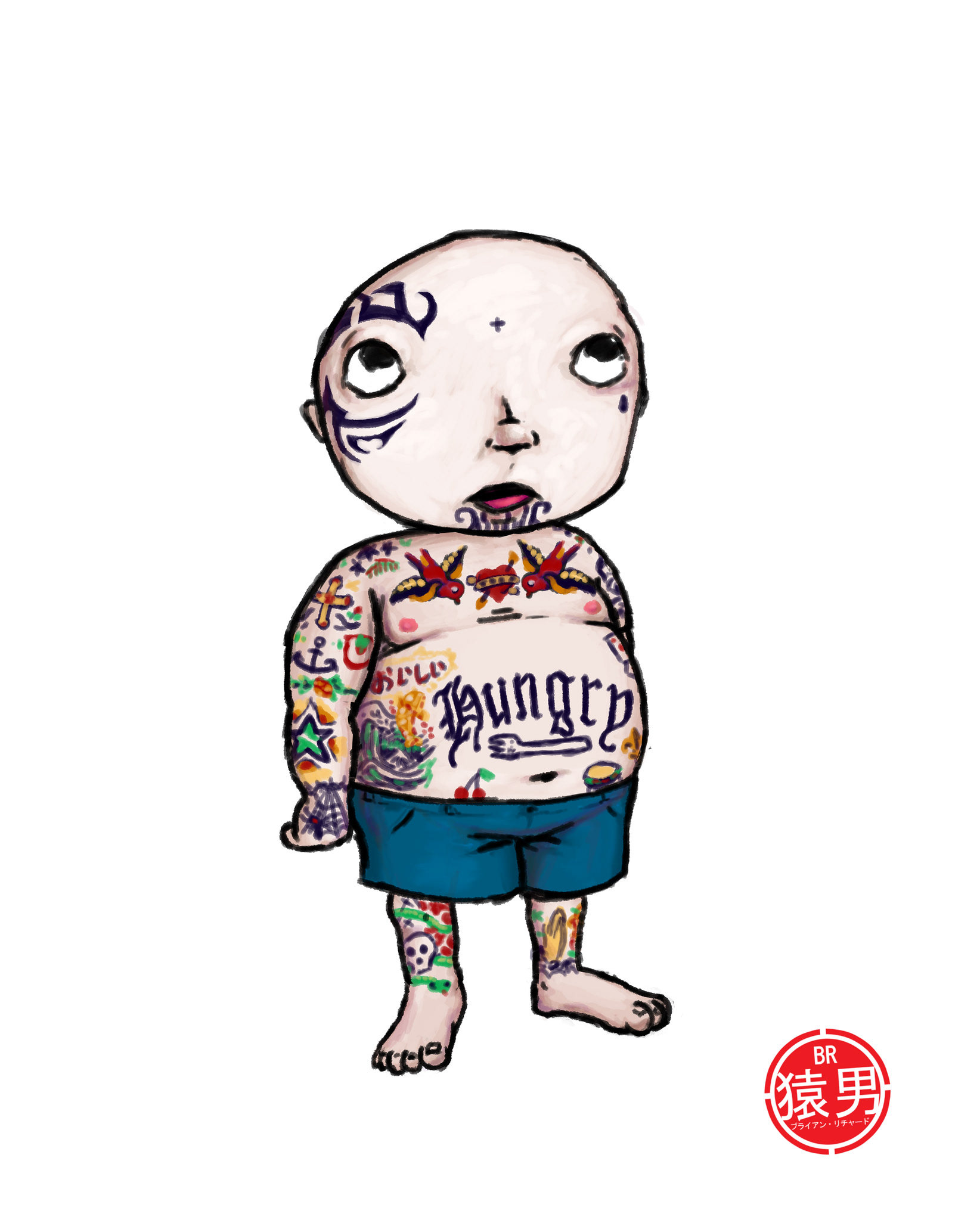 #FatKidProject by Brian MonkeyMan Richard