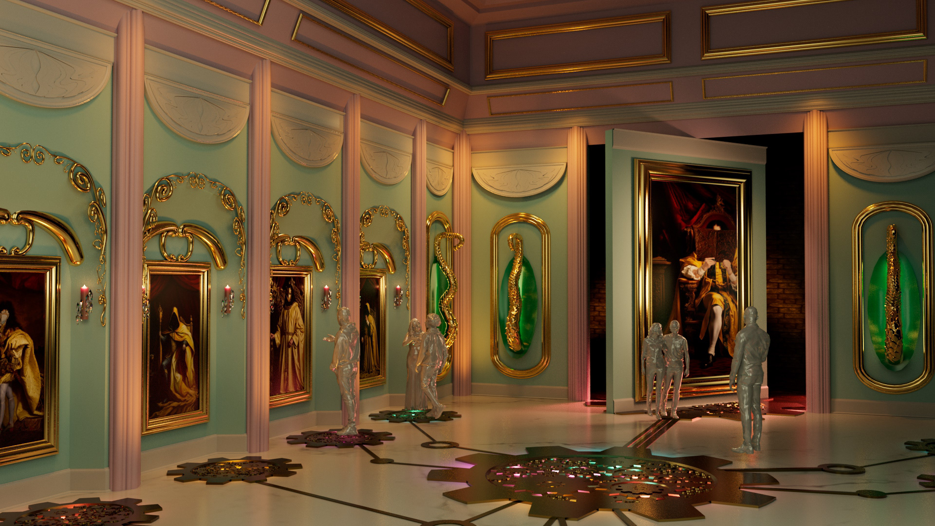 Hall of Portraits - Final Key Art