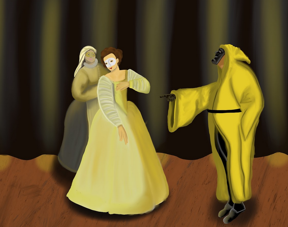 "King in Yellow" Play Concept