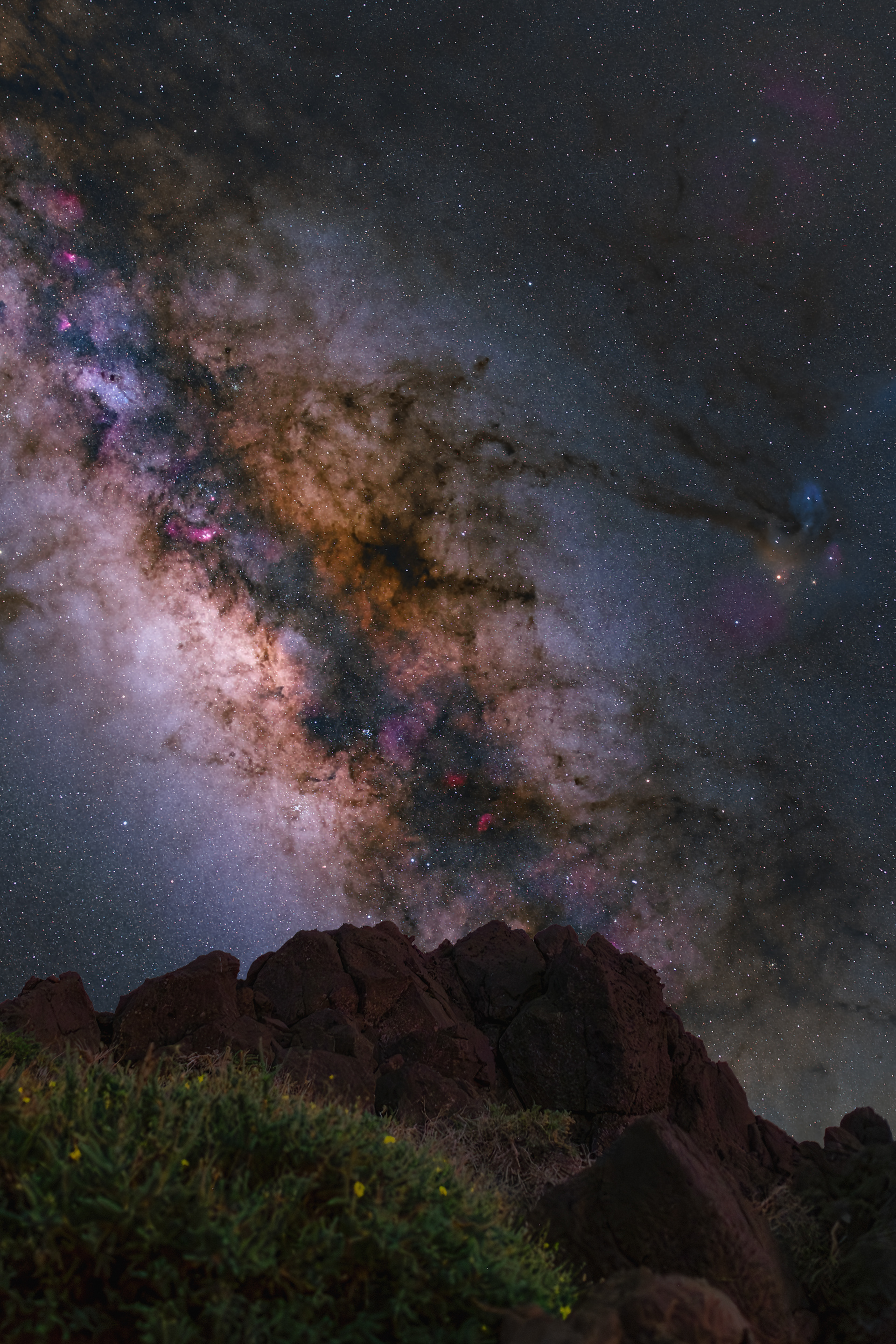 Milky-Way at Pico de la Cruz