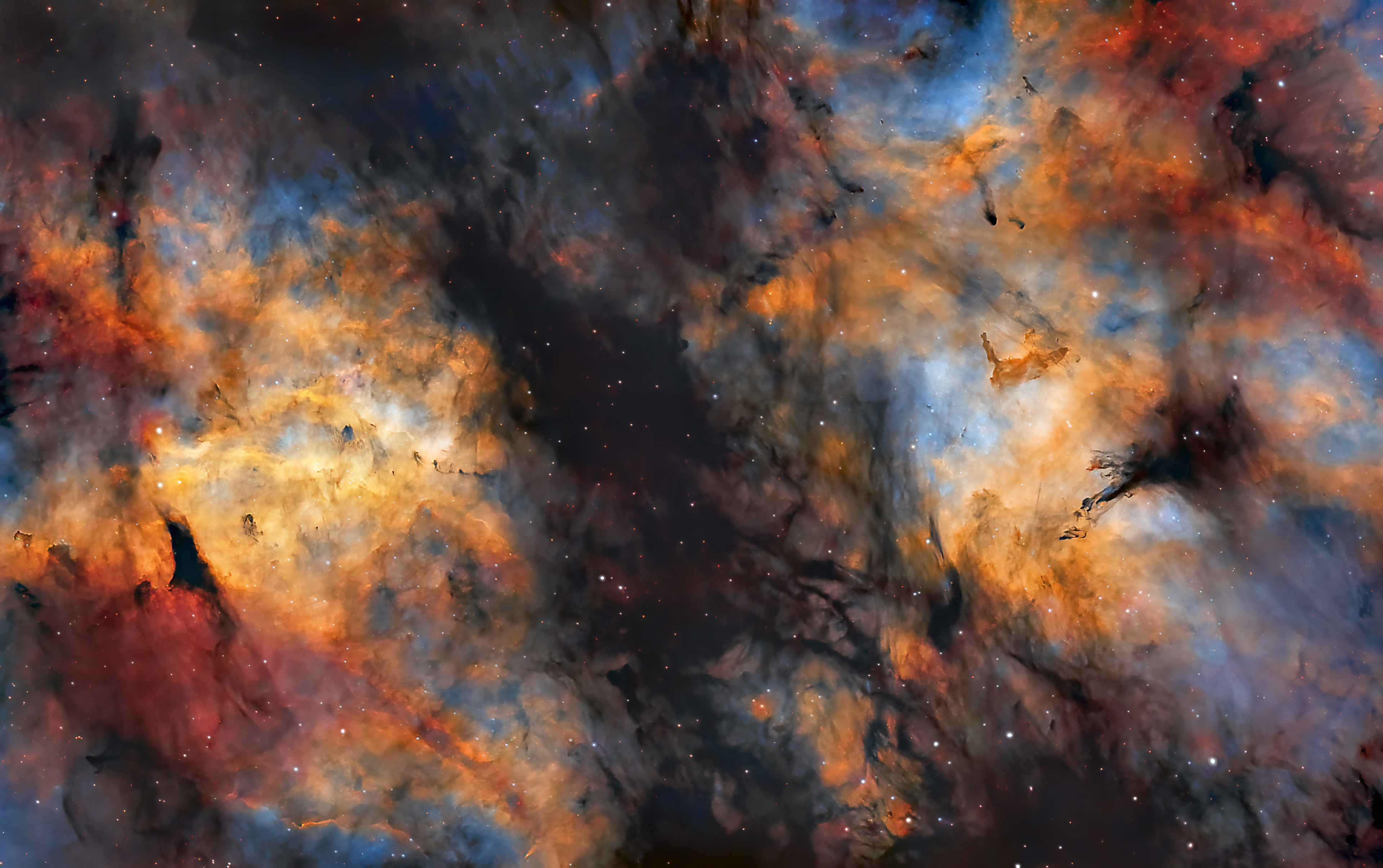 The Butterfly nebula close-up