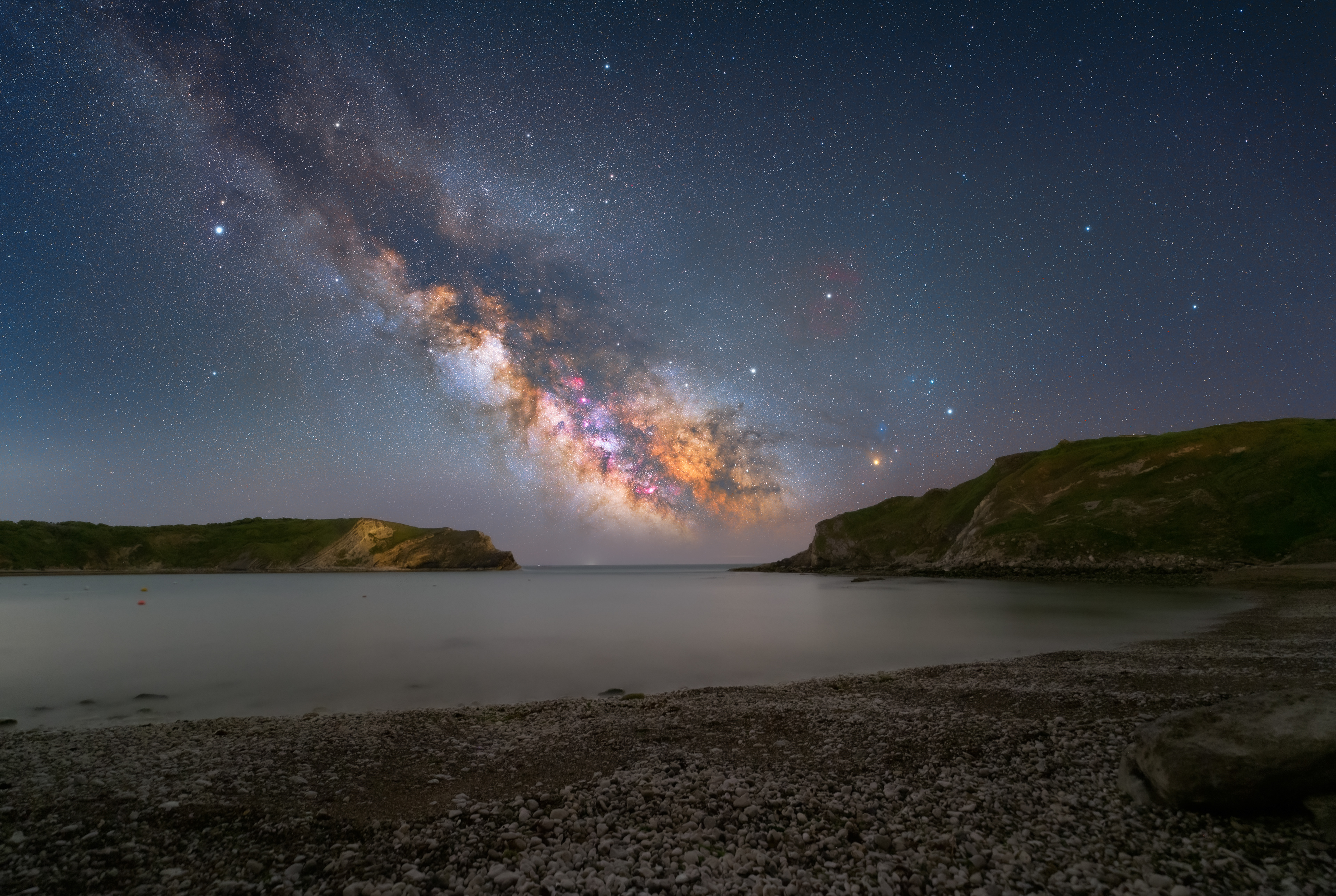 Night Sky at Lulworth Cove
