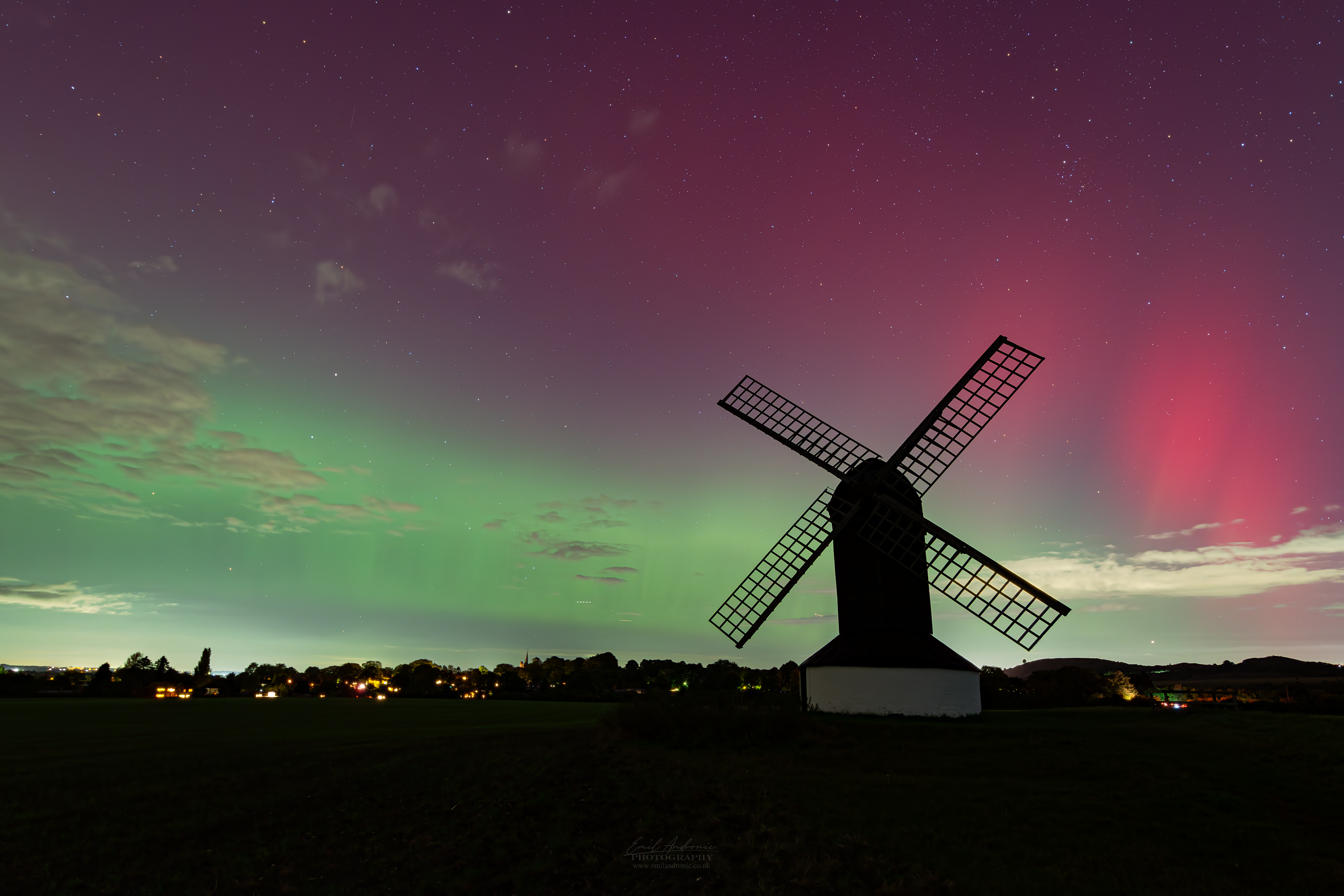 Northern Lights - Pitstone Windmill (3) - 10.10/2024