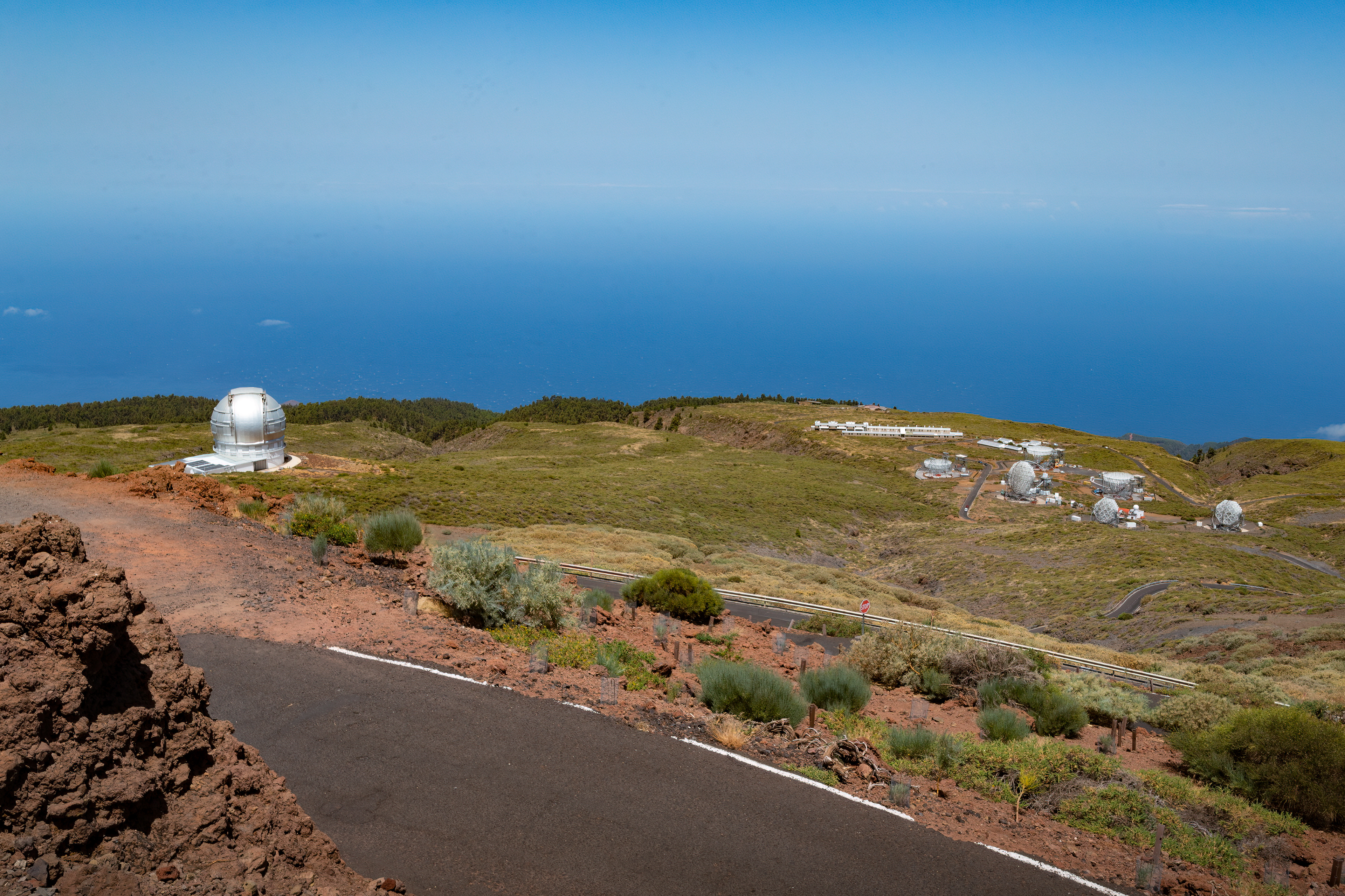 GTC and MAGIC telescopes - La Palma