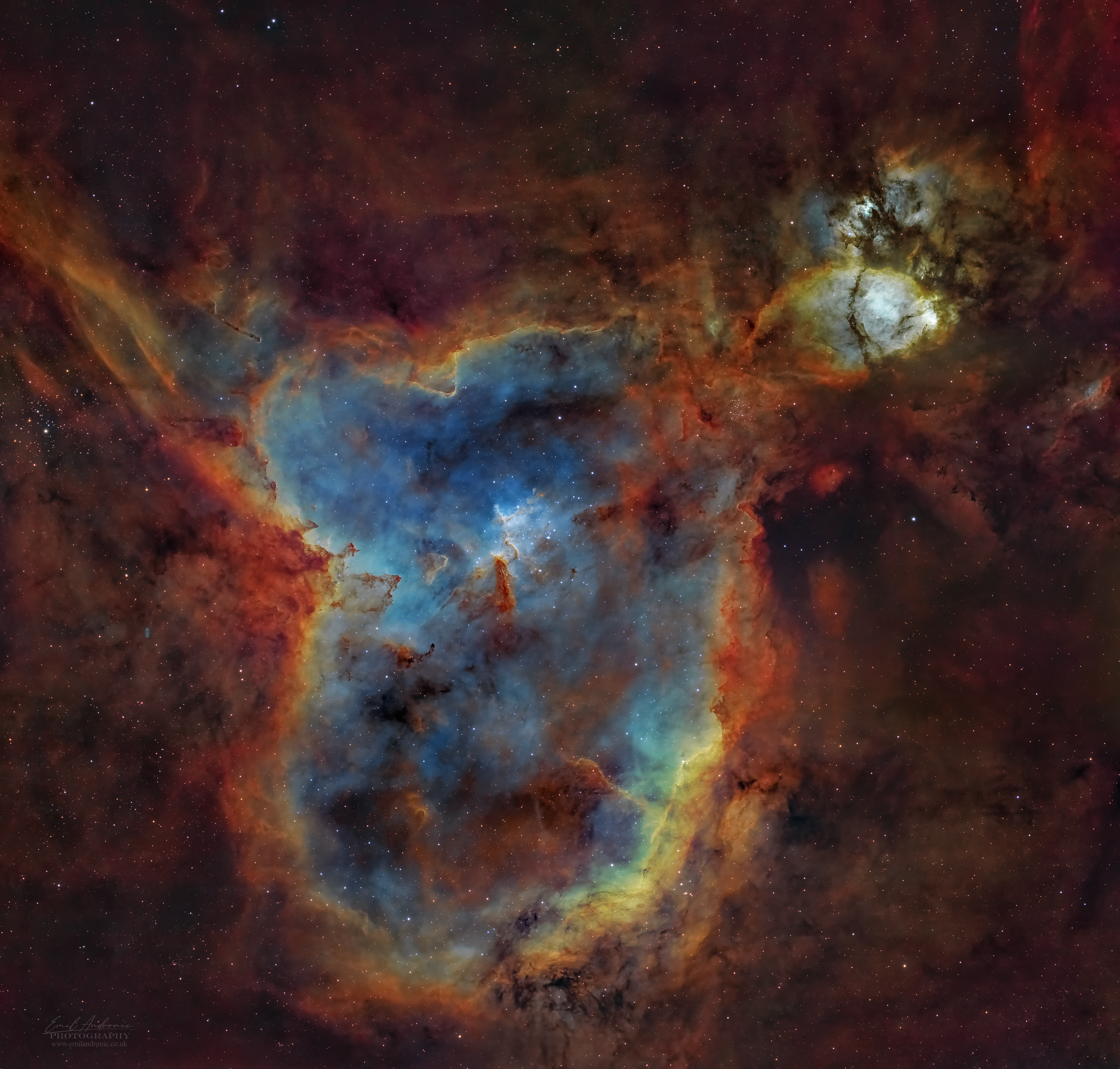 The Heart nebula mosaic