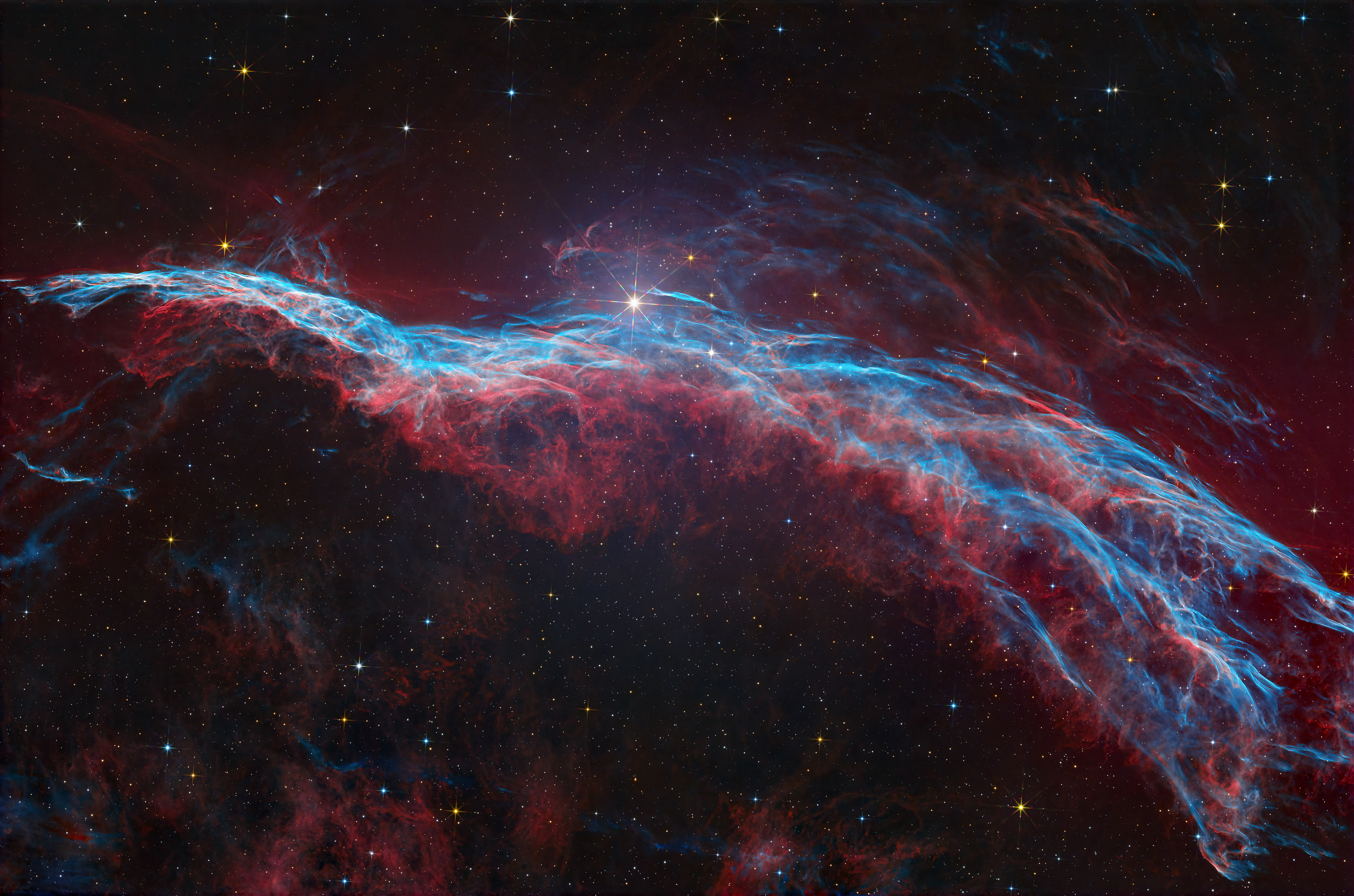 The Western Veil Nebula