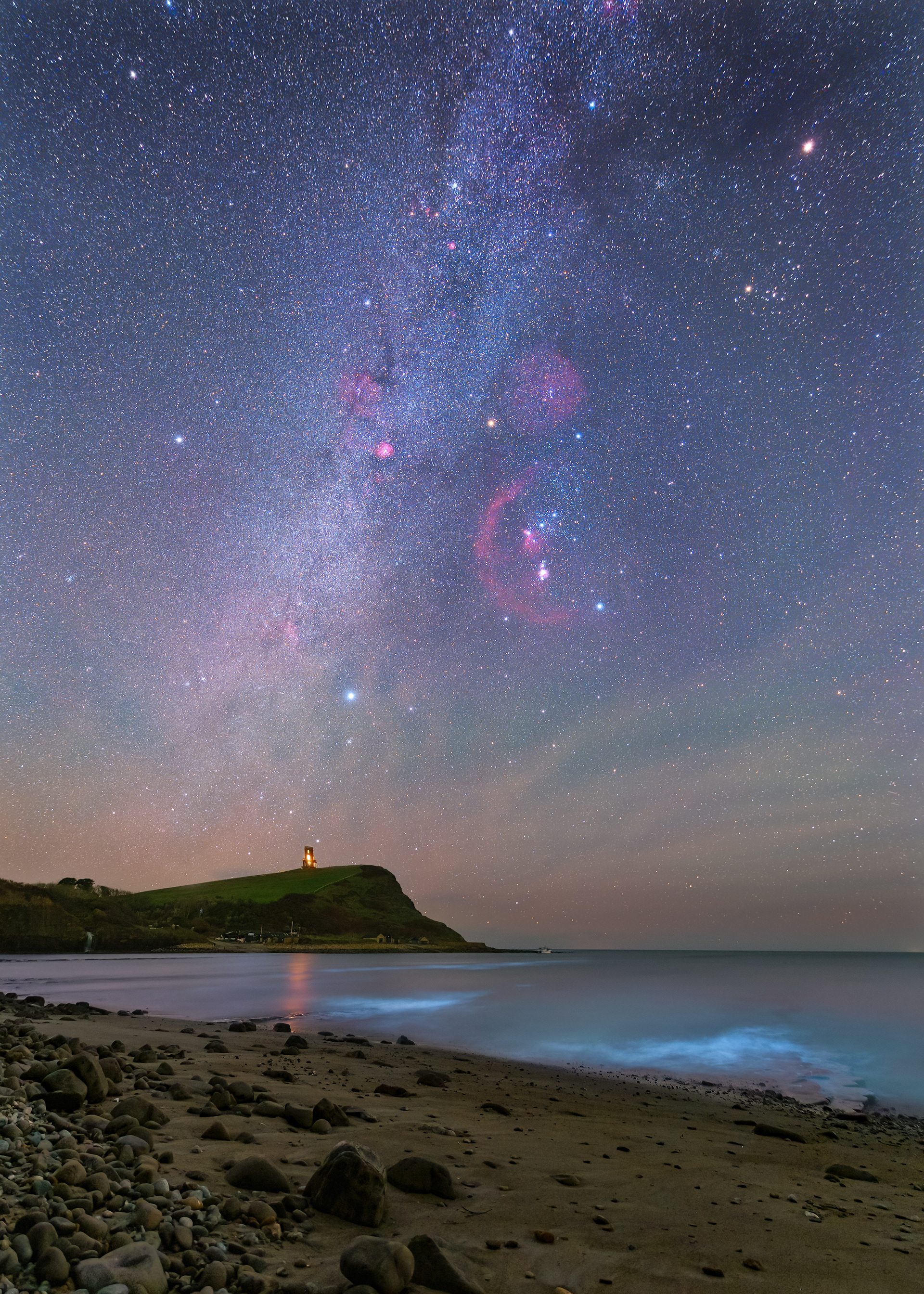 Winter nights at Kimmeridge Bay