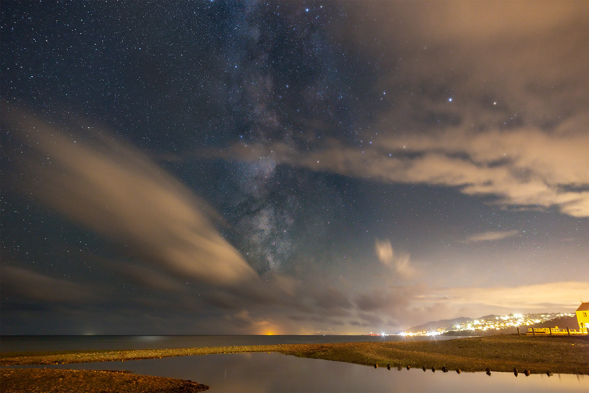 Milky Way at Carmouth Beach