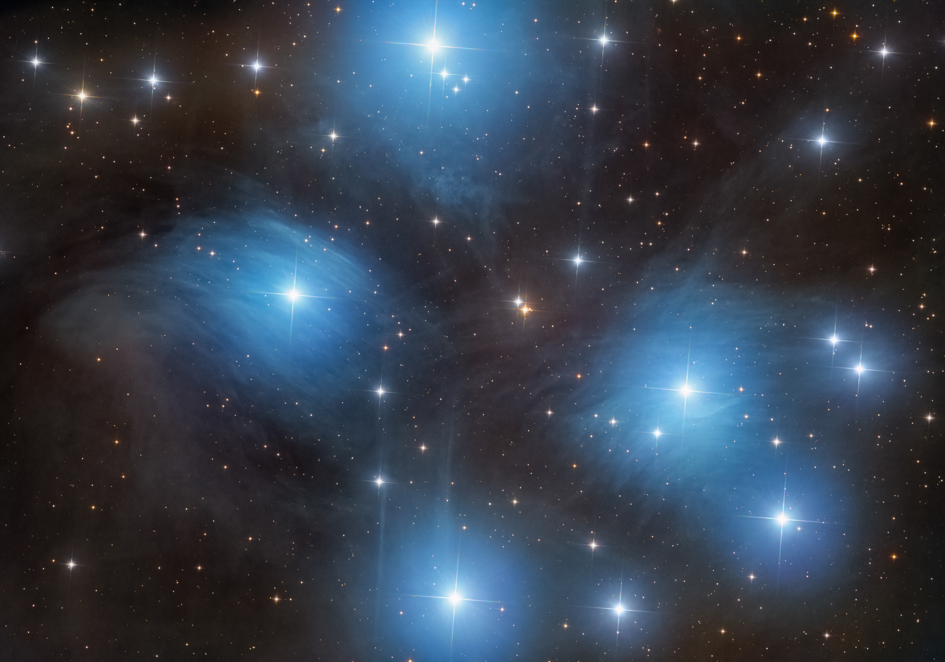 The Pleiades (Close-up)