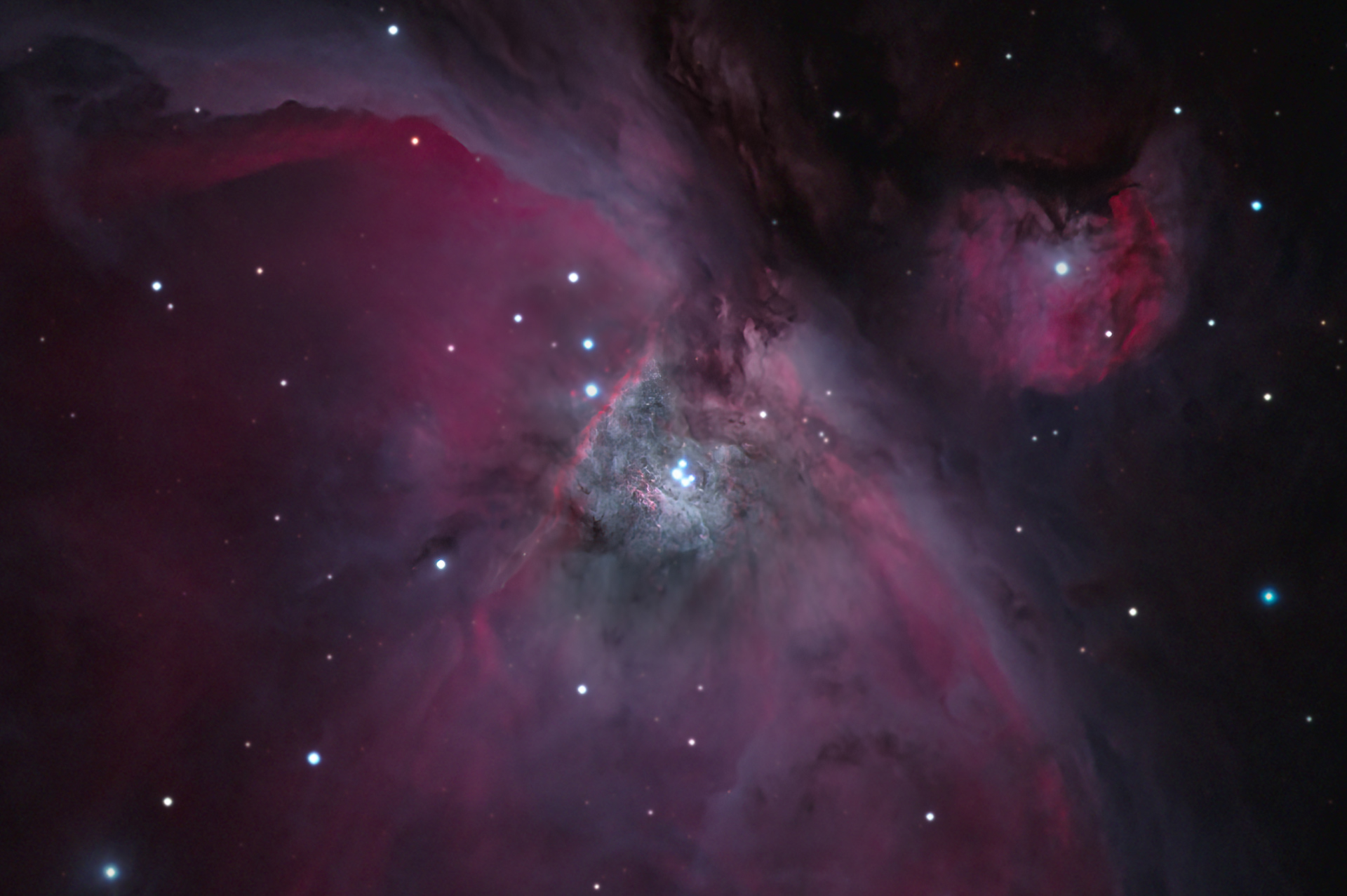 The Trapezium in RGB