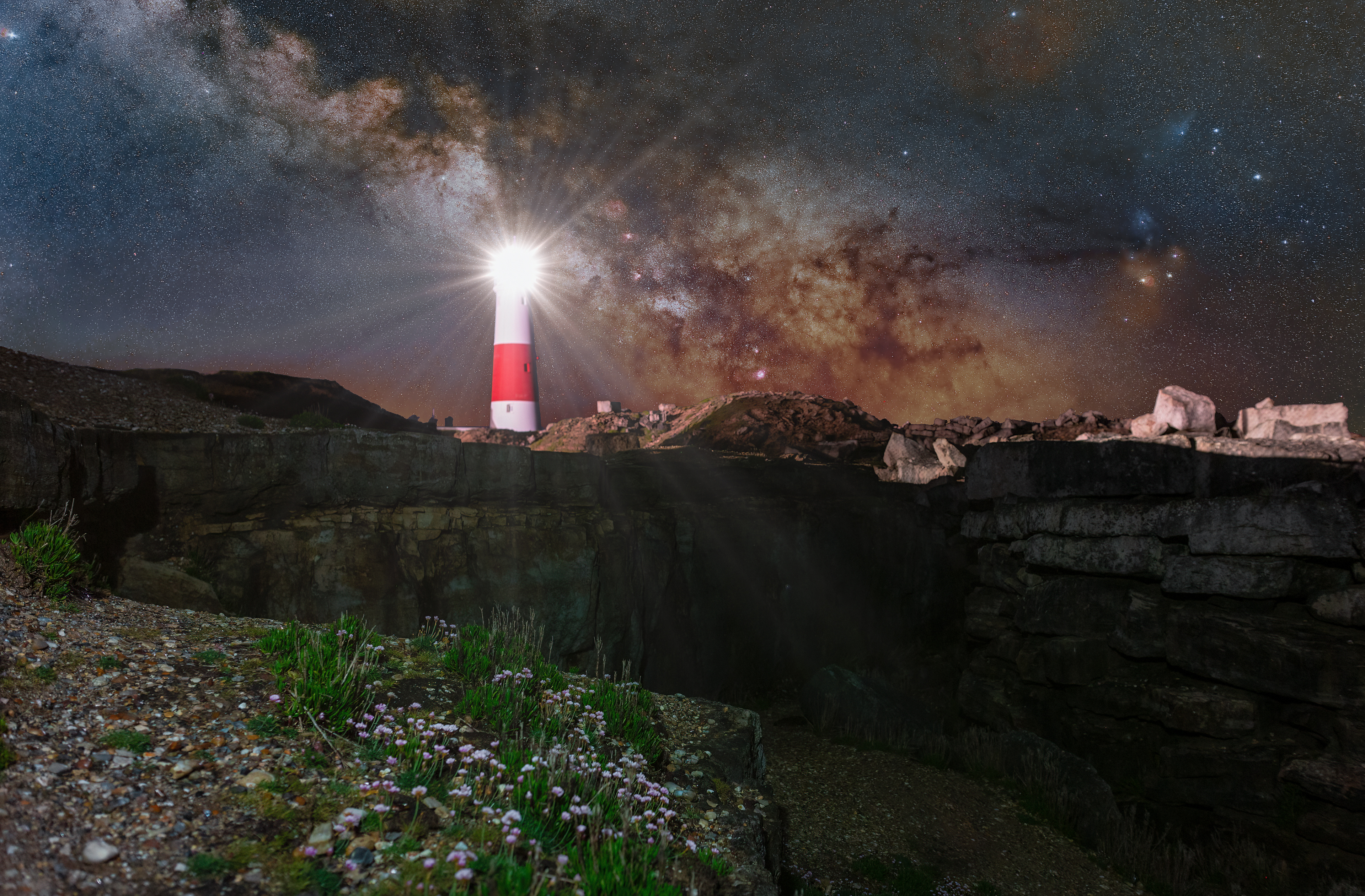 Milky-Way at Portland Bill