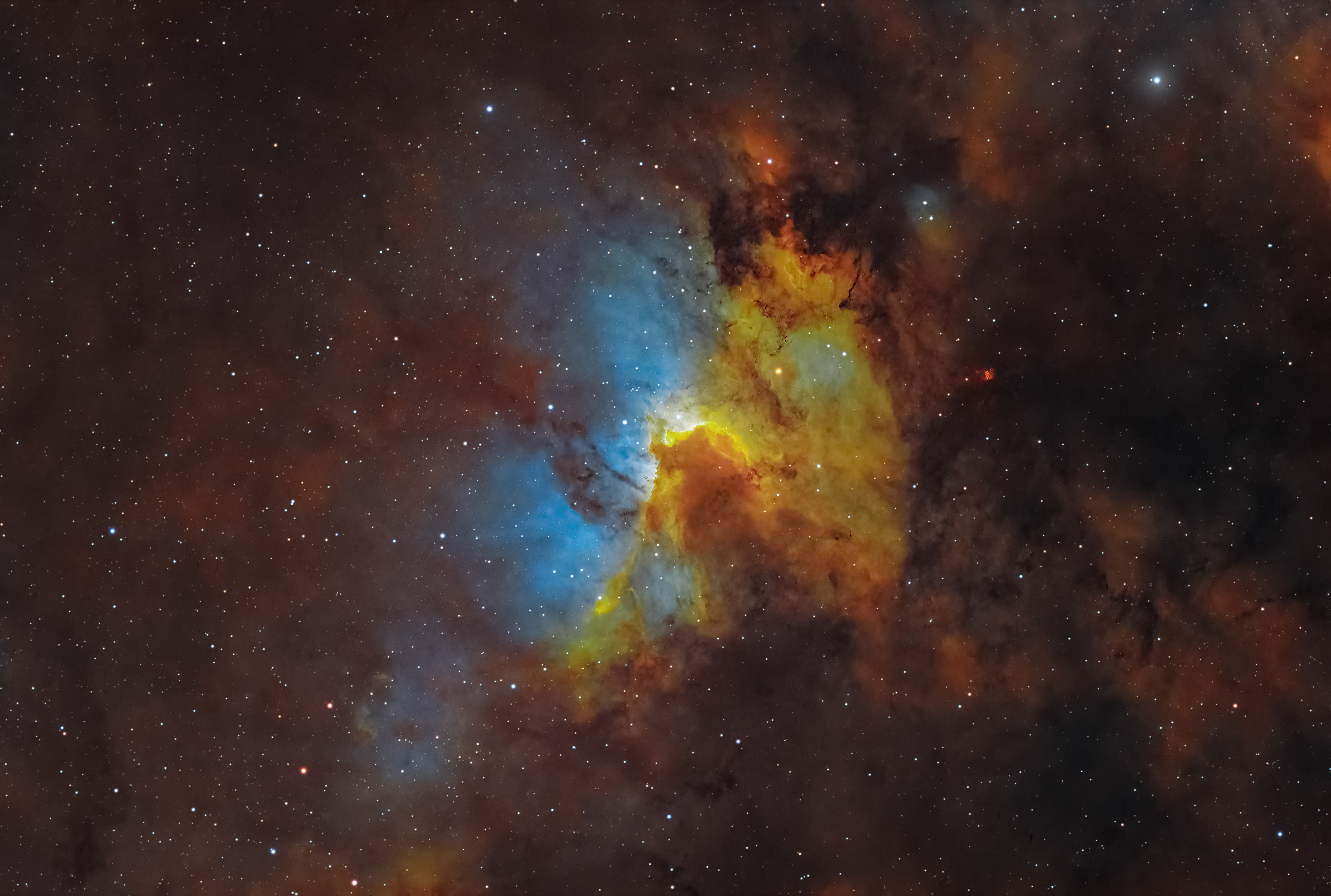 Cave nebula widefield