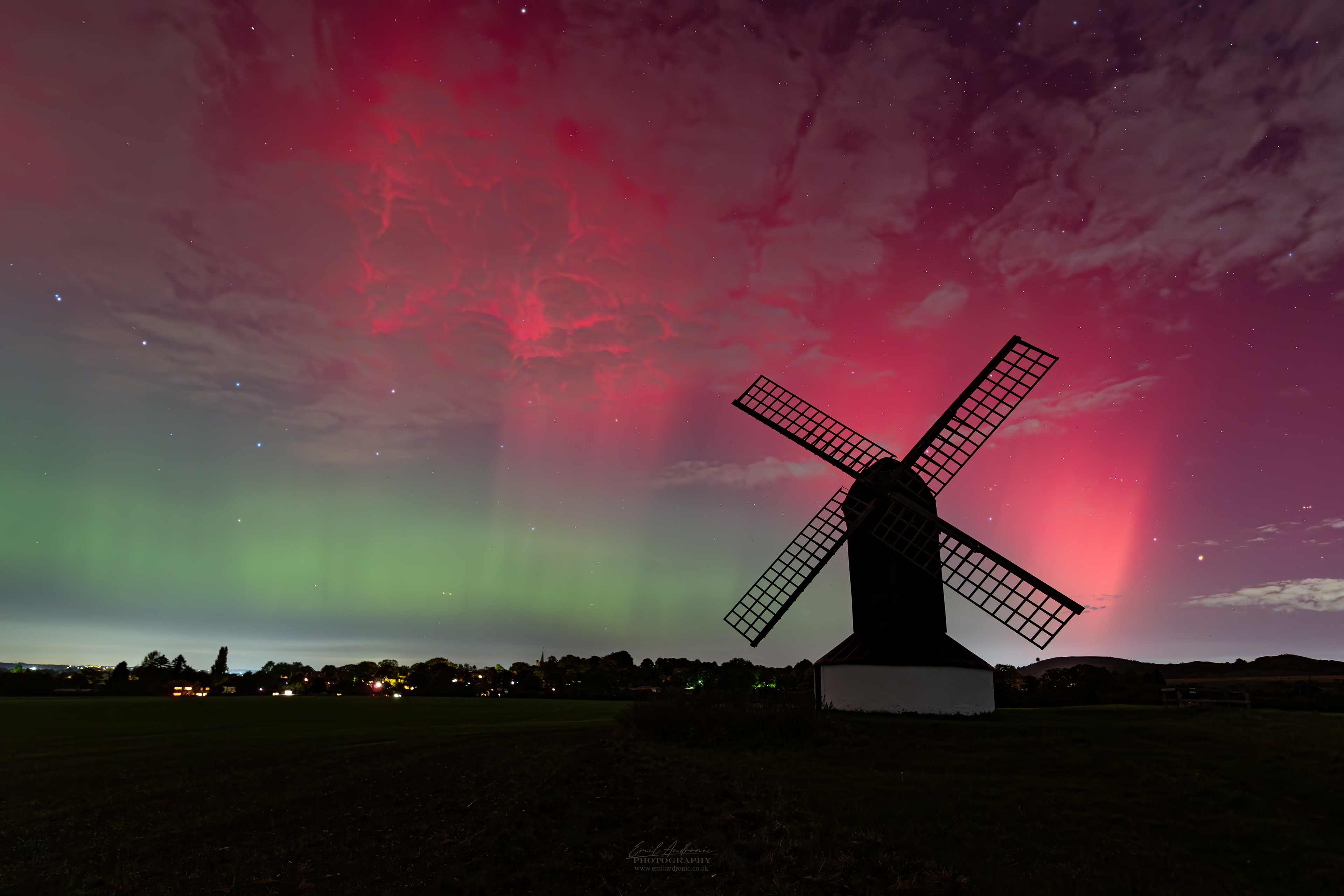 Northern Lights - Pitstone Windmill (1) - 10.10/2024