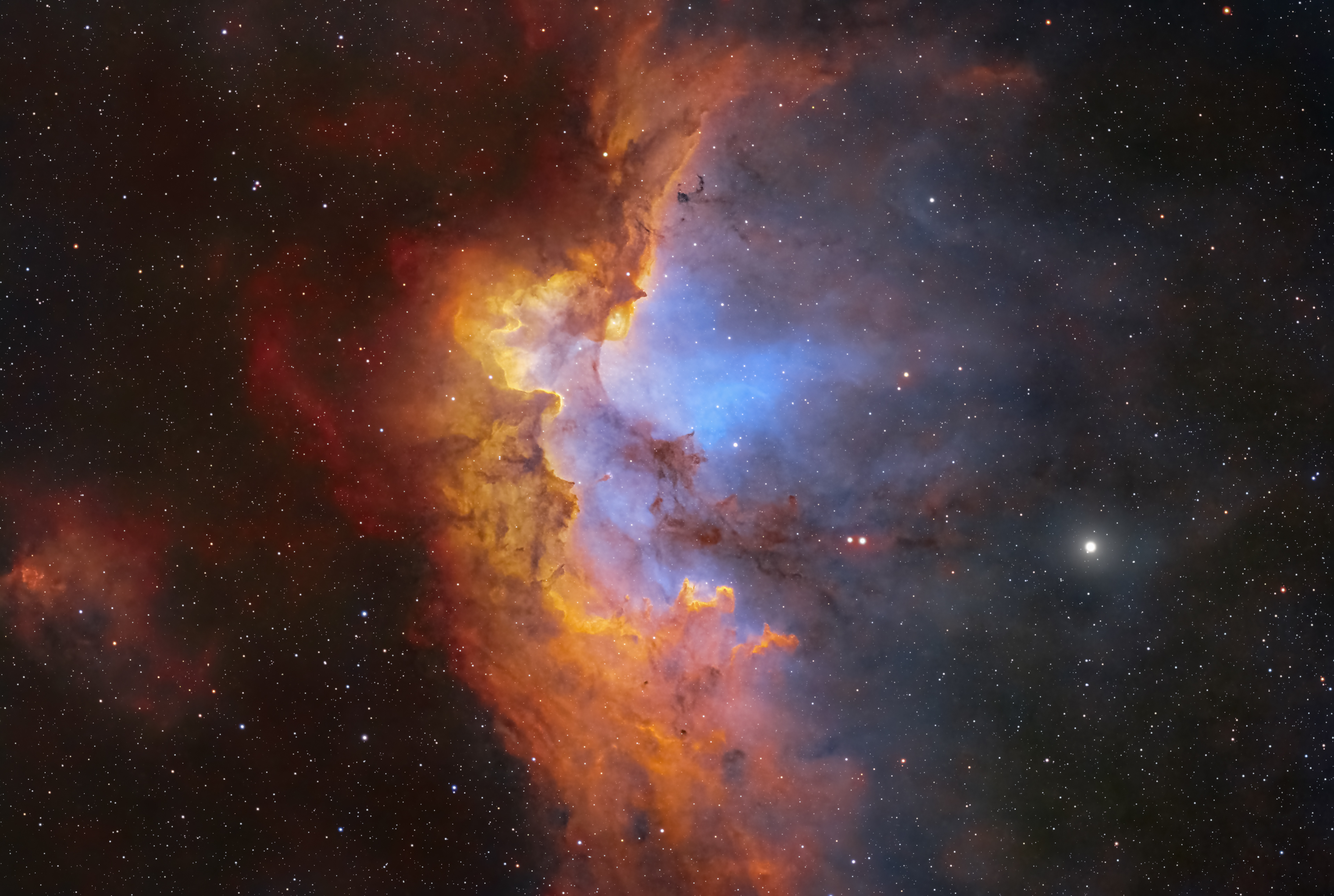 The Wizard nebula