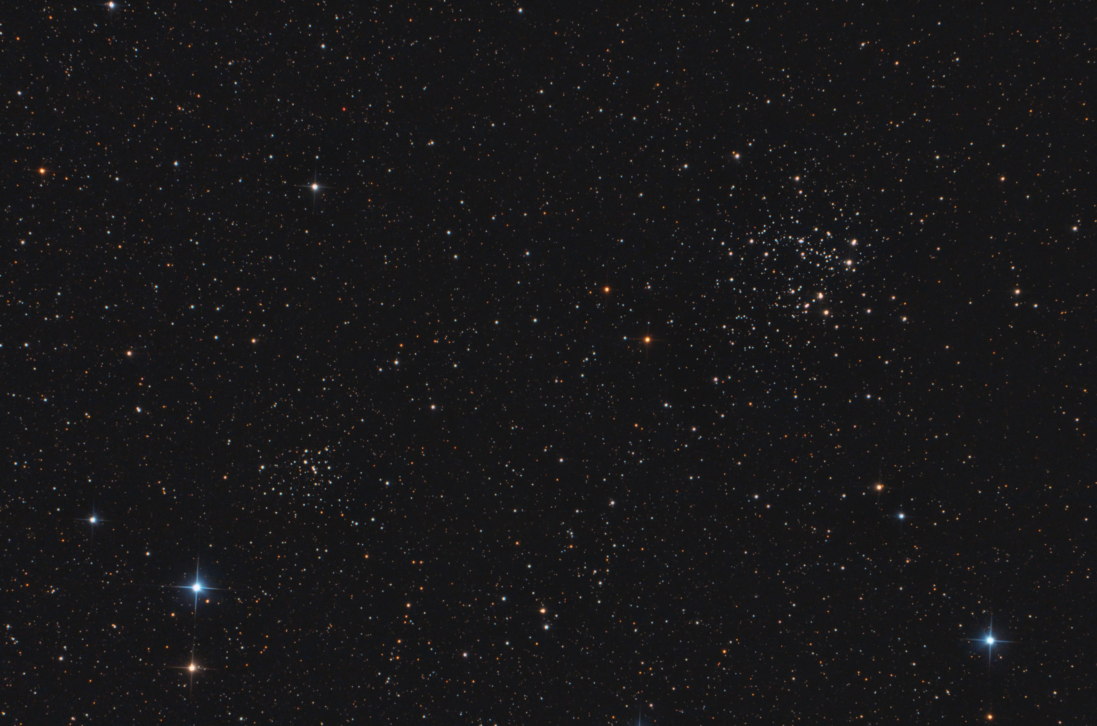 NGC663 and NGC659