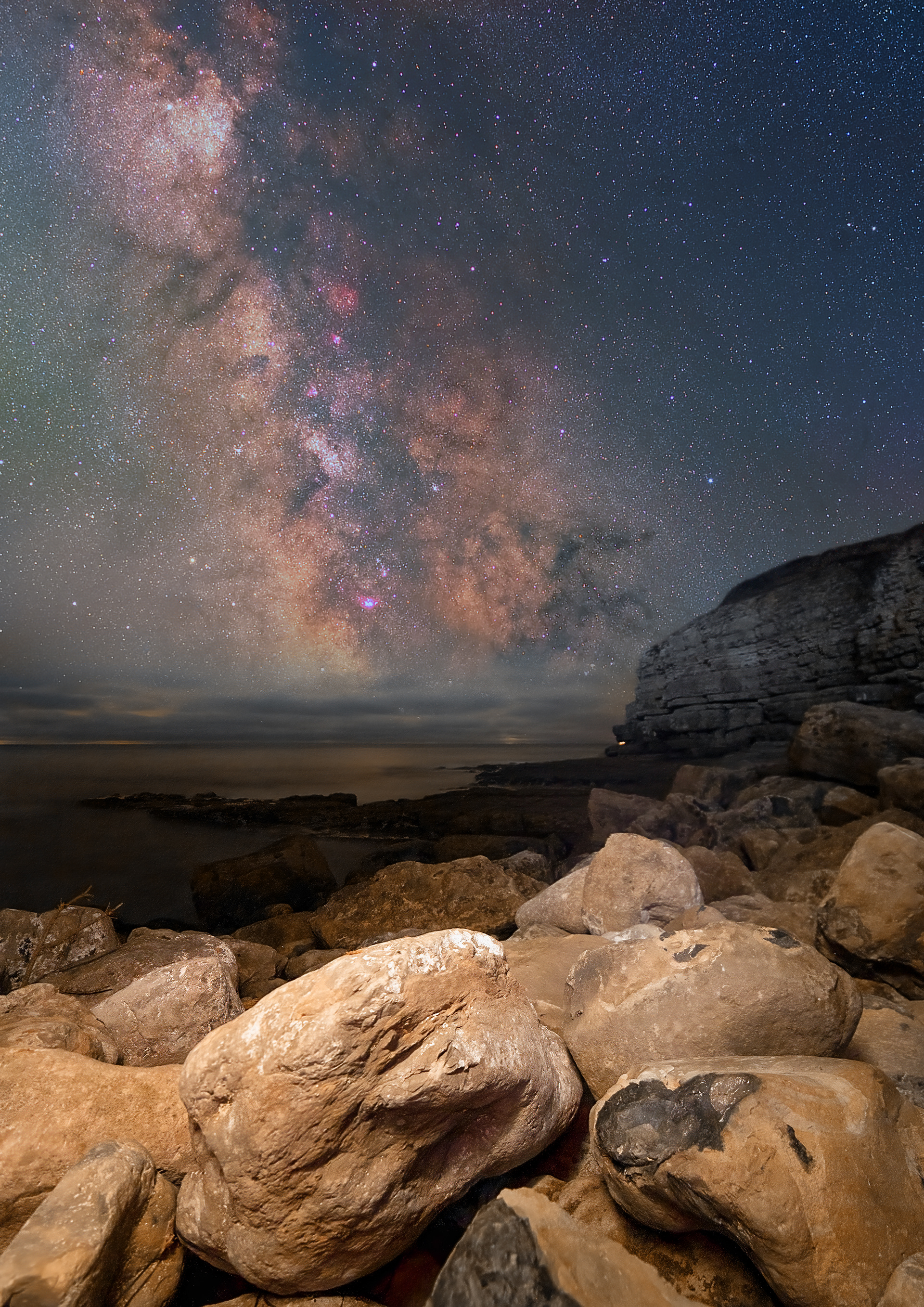 Milky-Way at Winspit Quarry