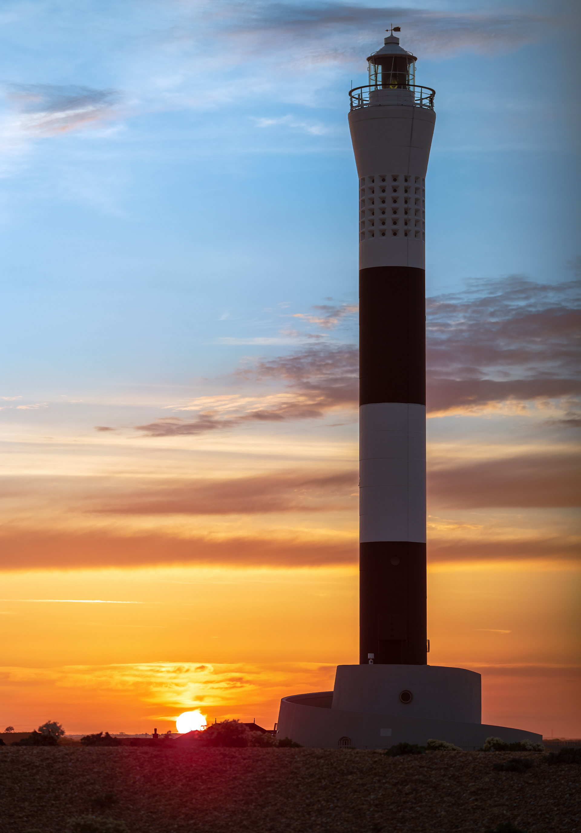 Sunset at the lighthouse