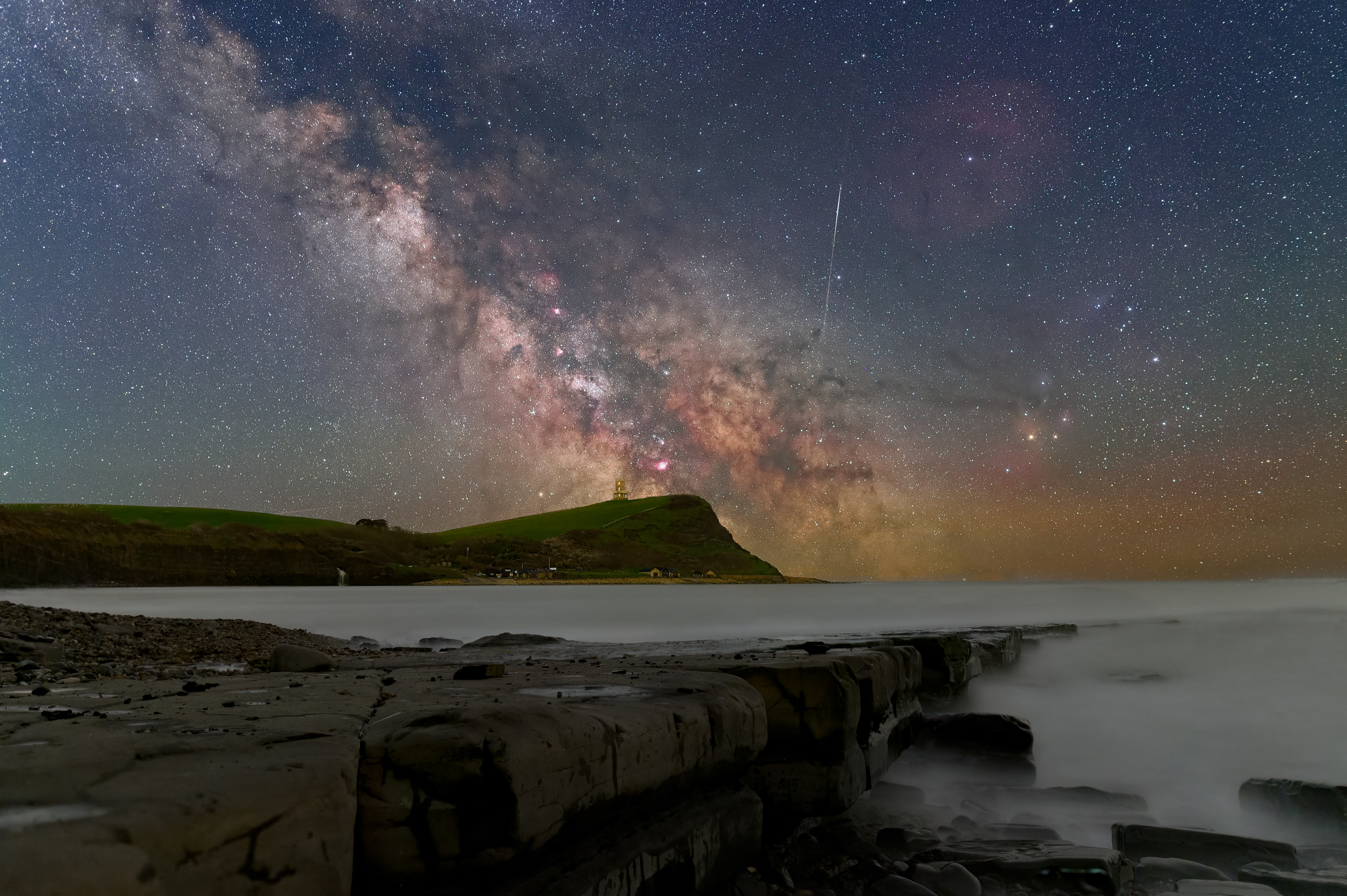 Milky-Way at Kimmeridge Bay