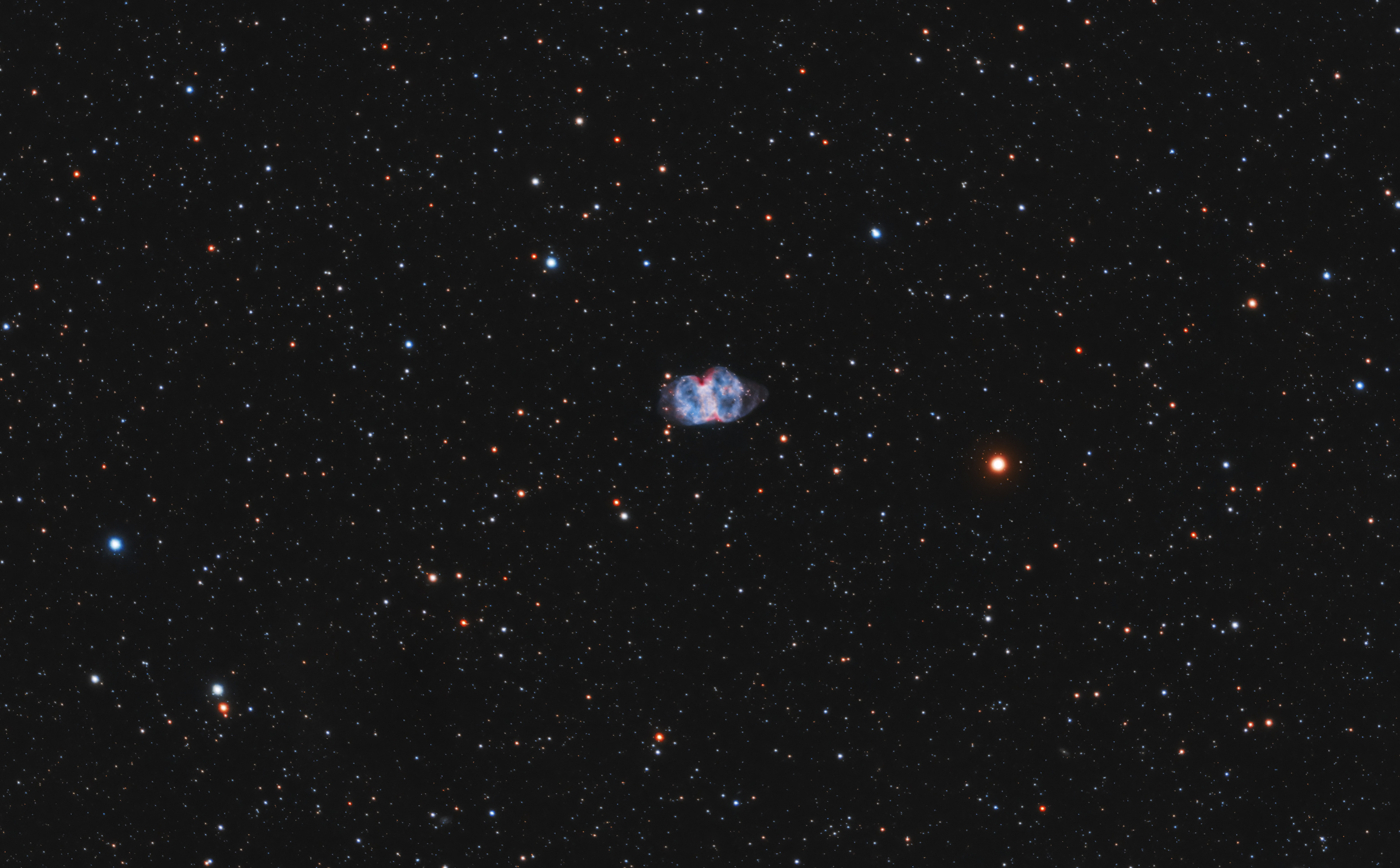 The Little Dumbell nebula