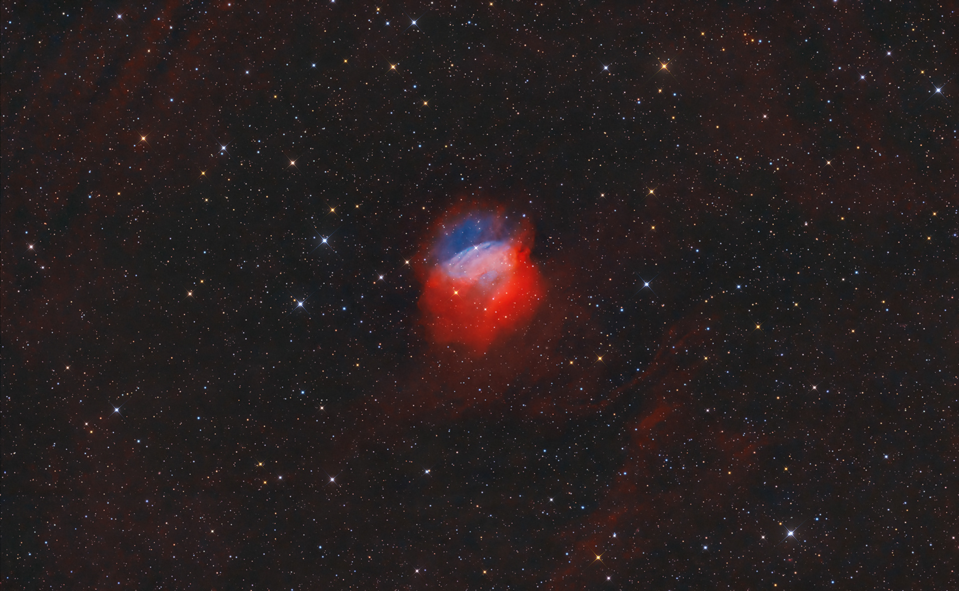 Valentine's Rose nebula