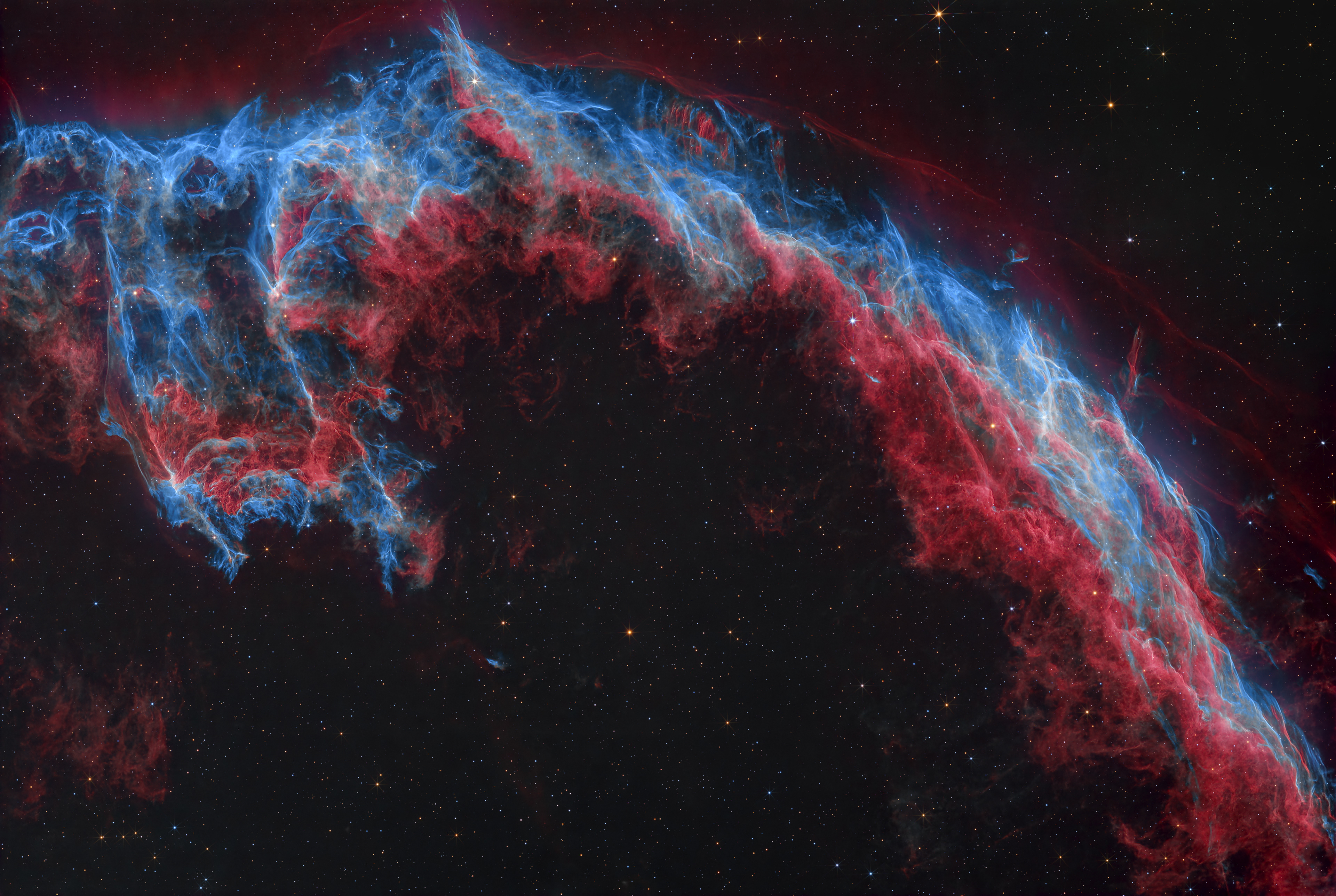 The Eastern Veil Nebula