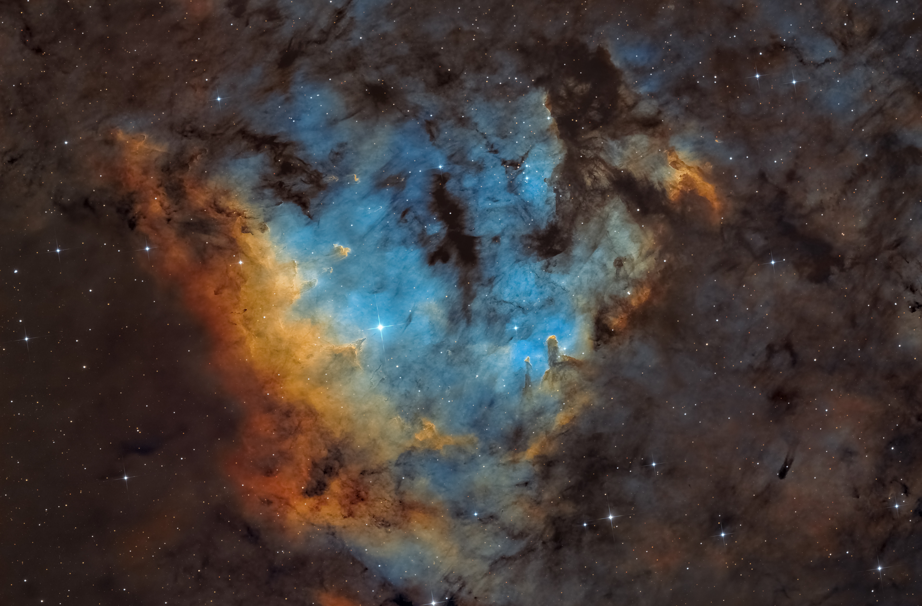 NGC7822 widefield