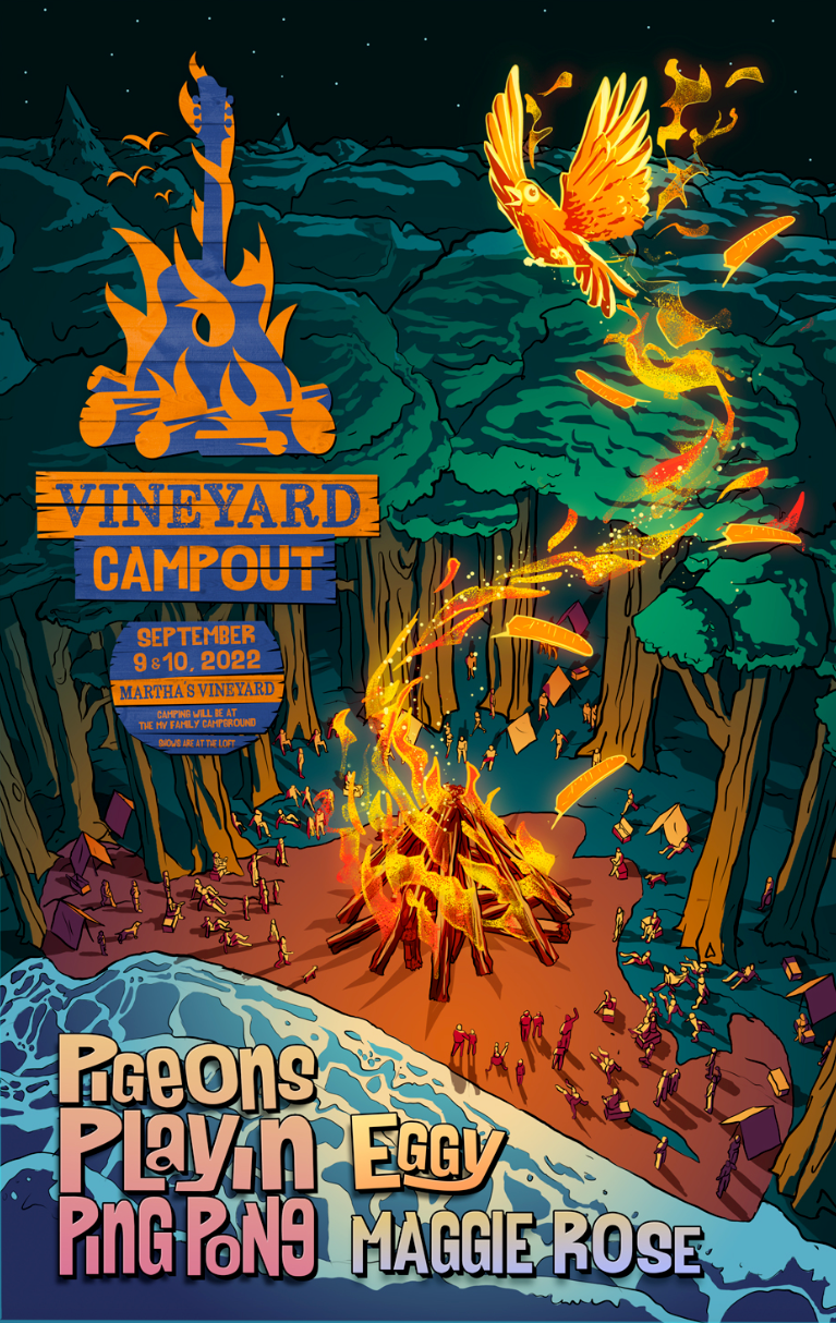 Show Poster for Beach Road Weekend in Martha's Vineyard