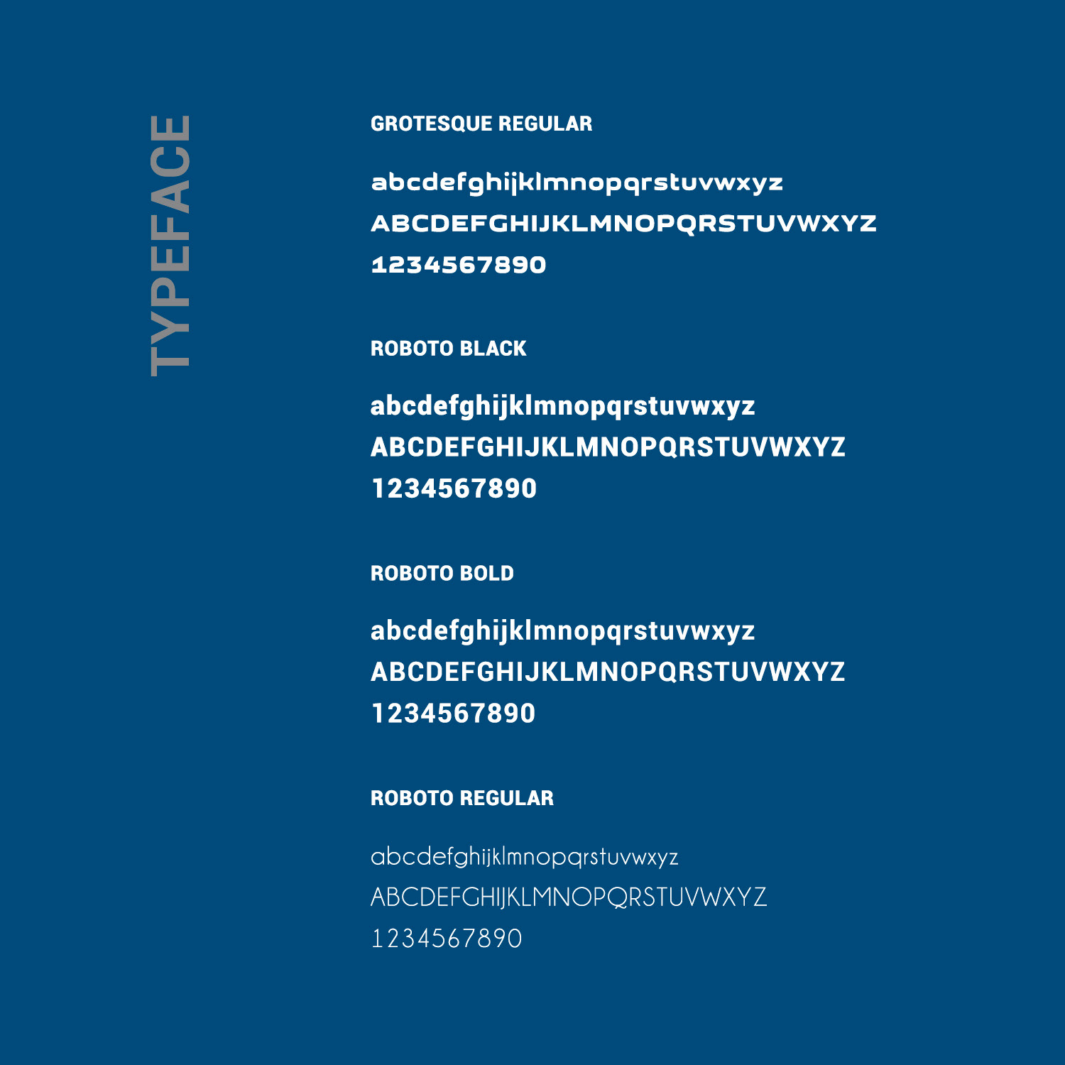 Font brand guideline