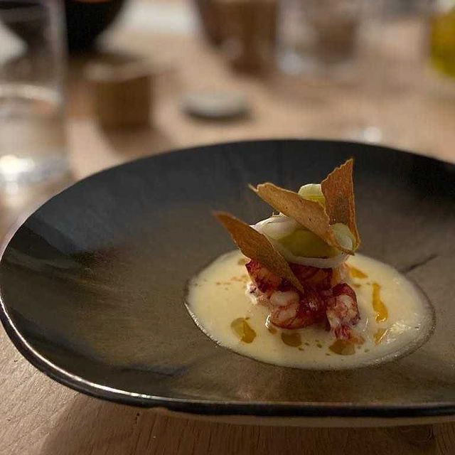 Assiette restaurant Le Gastronome (Palliseul)