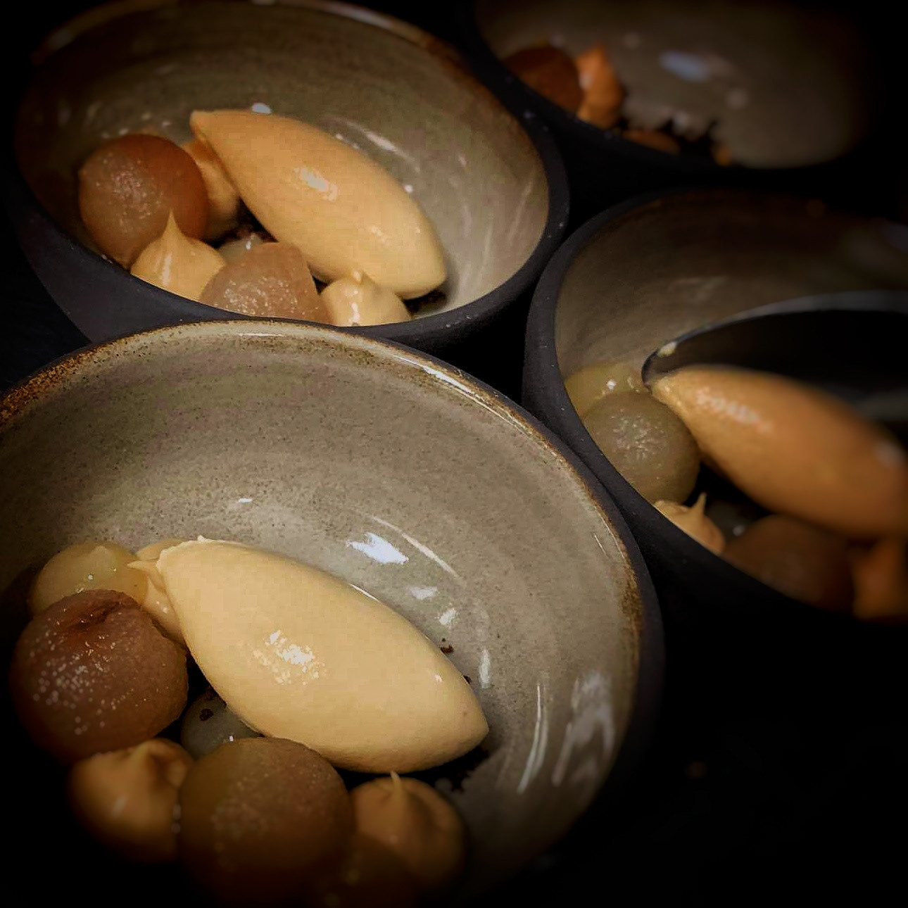 Bol à dessert et mise en bouche