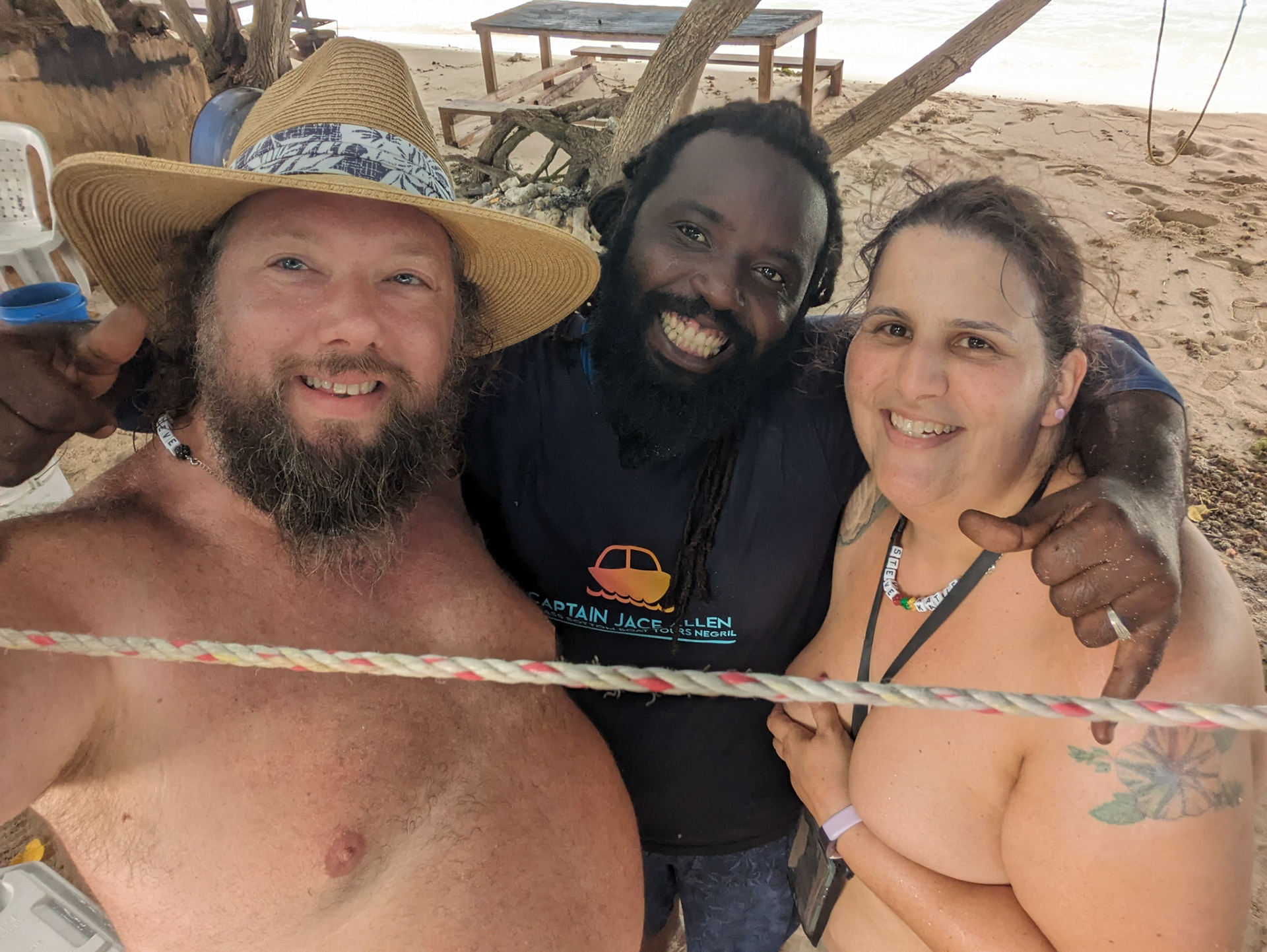 Our Favorite Boat Captain in Jamaica! Captain Jace! 