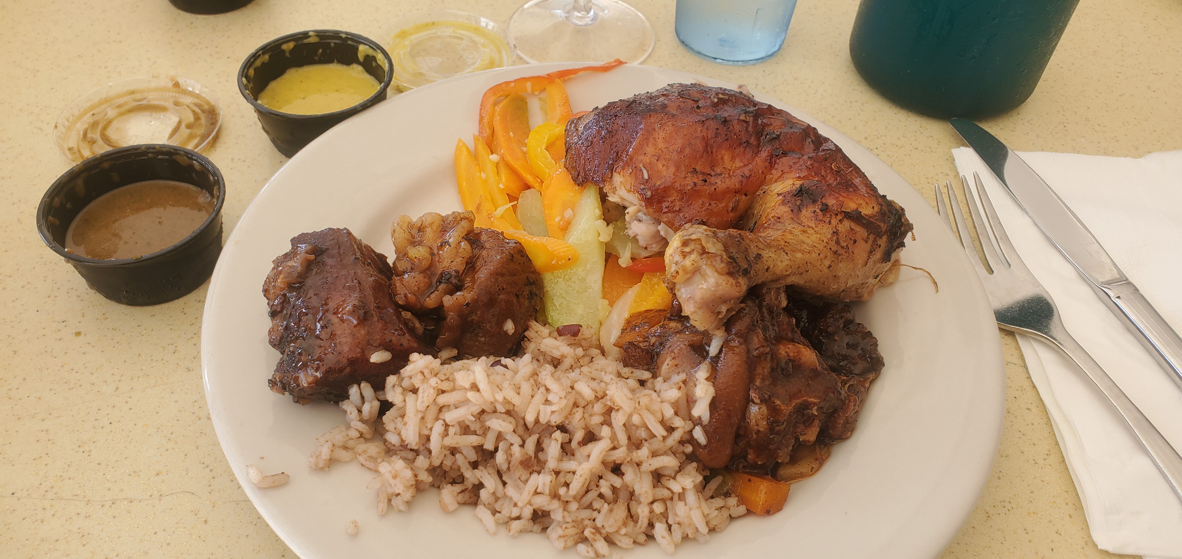 Jerk Chicken for Lunch!