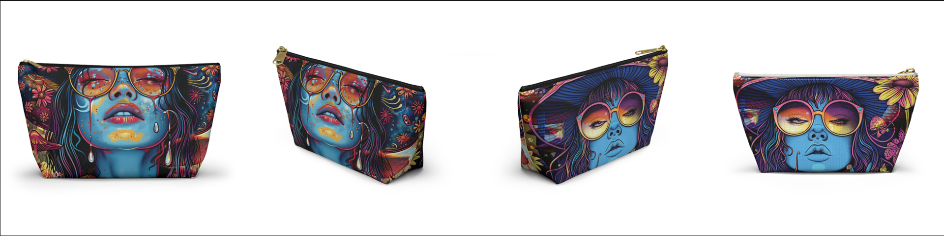 Mystical Forest Makeup Pouch/ Pencil Case