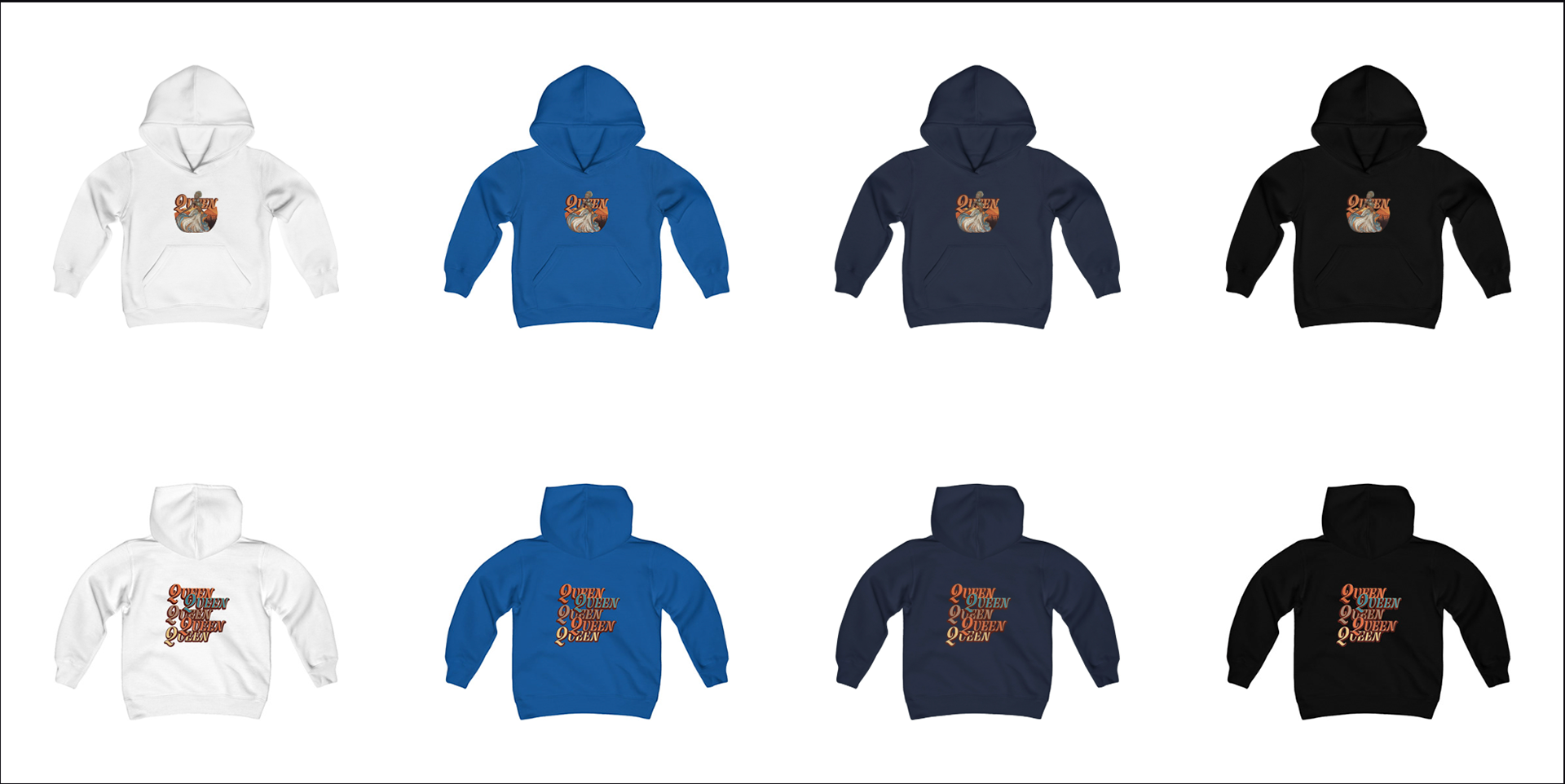 Teen Heavy Blend Hoody Queenly Grace