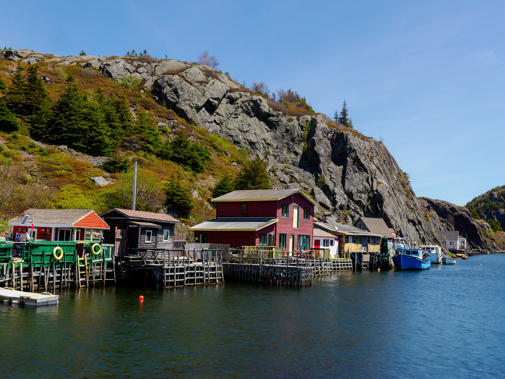 Quidi Vidi in St. John Newfoundland