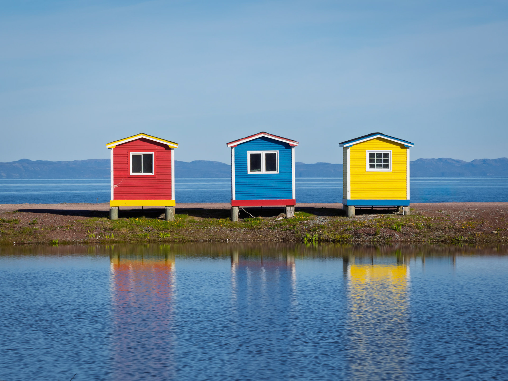 Cavendish Fishing Sheds