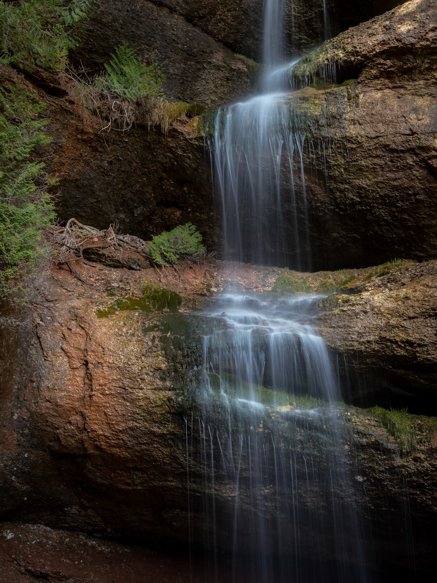 Le Grotte Waterfall in Perce, Quebec