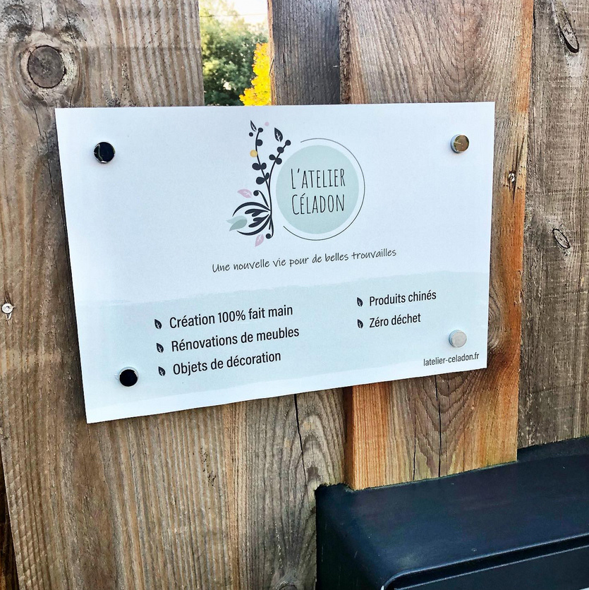 Plaquette - Enseigne